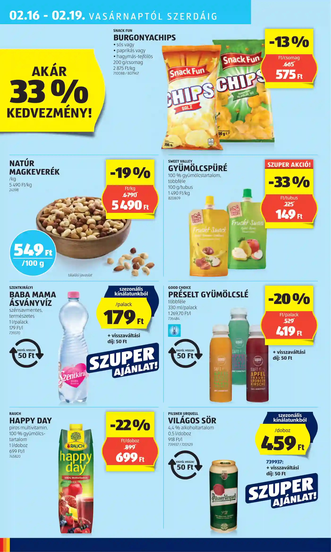 Aldi akciós újság 7. hét (32 oldal)