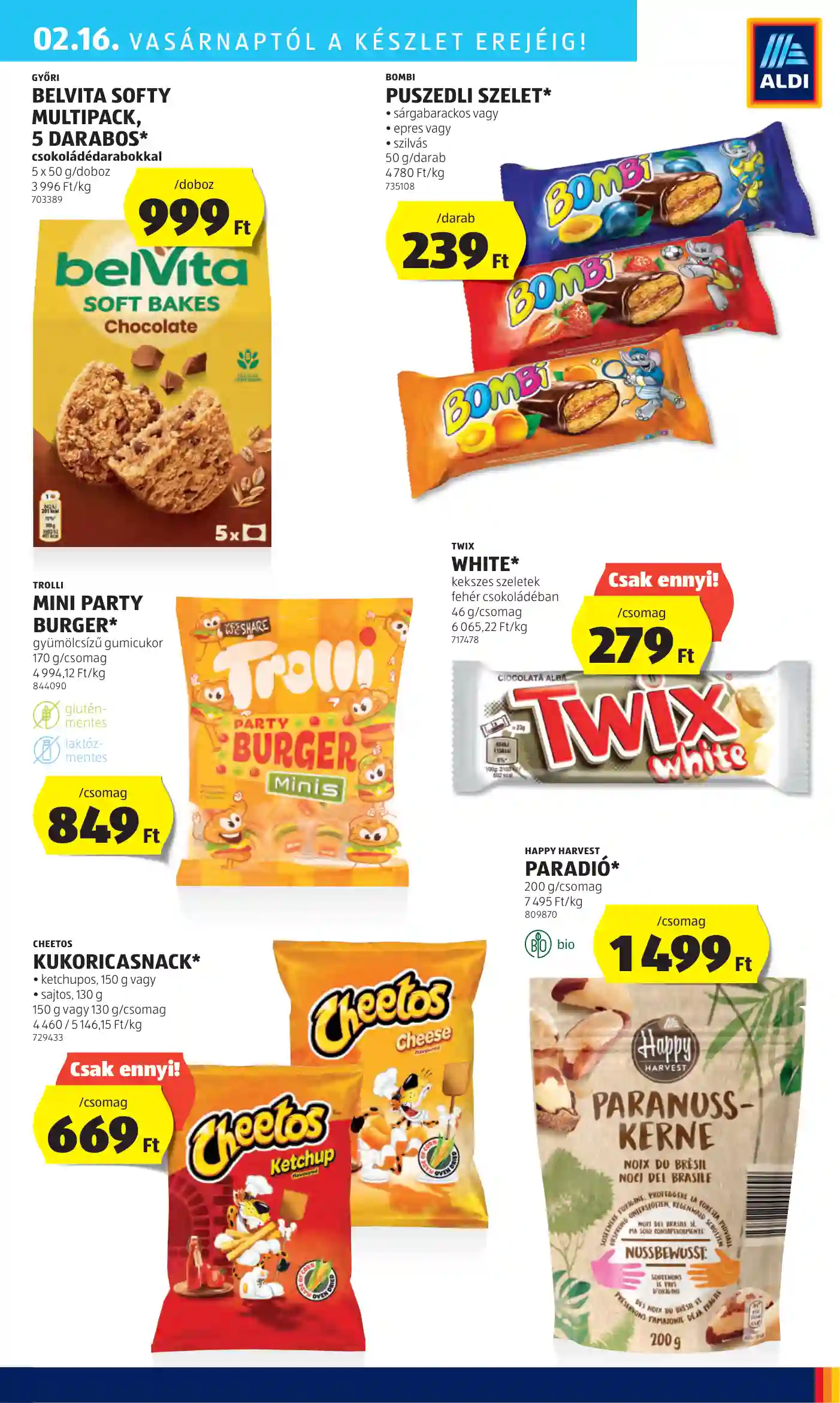 Aldi akciós újság 7. hét (38 oldal)