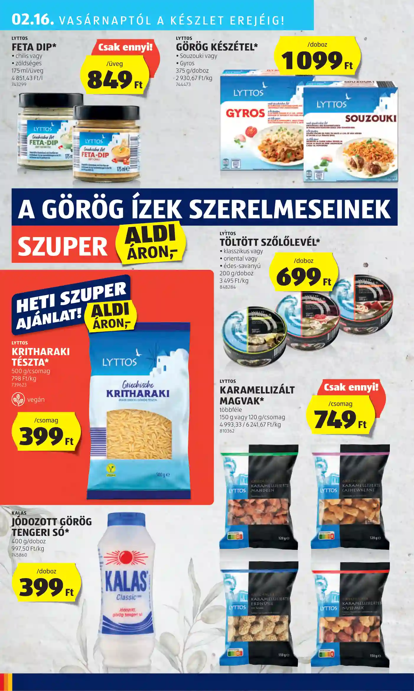 Aldi akciós újság 7. hét (41 oldal)