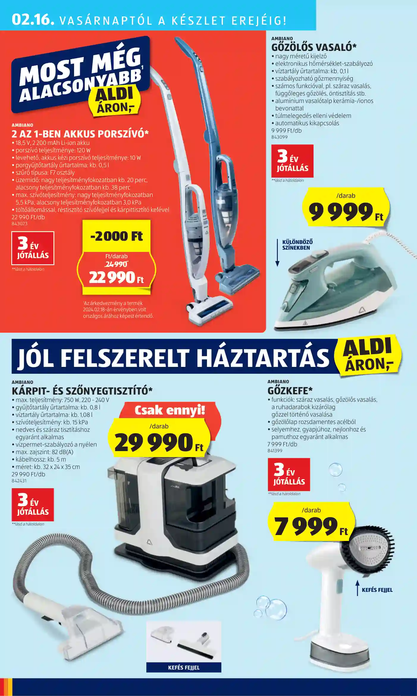 Aldi akciós újság 7. hét (43 oldal)