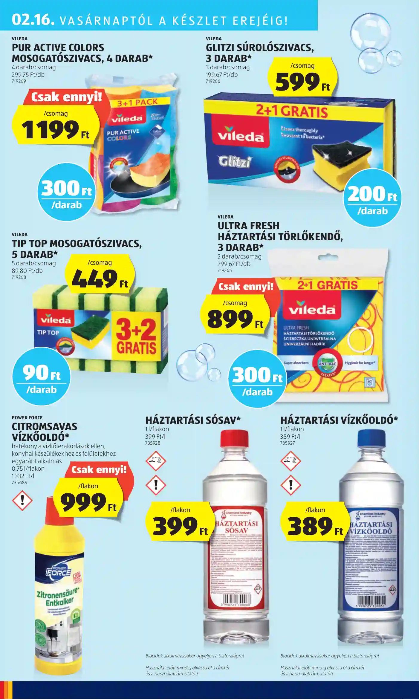 Aldi akciós újság 7. hét (45 oldal)