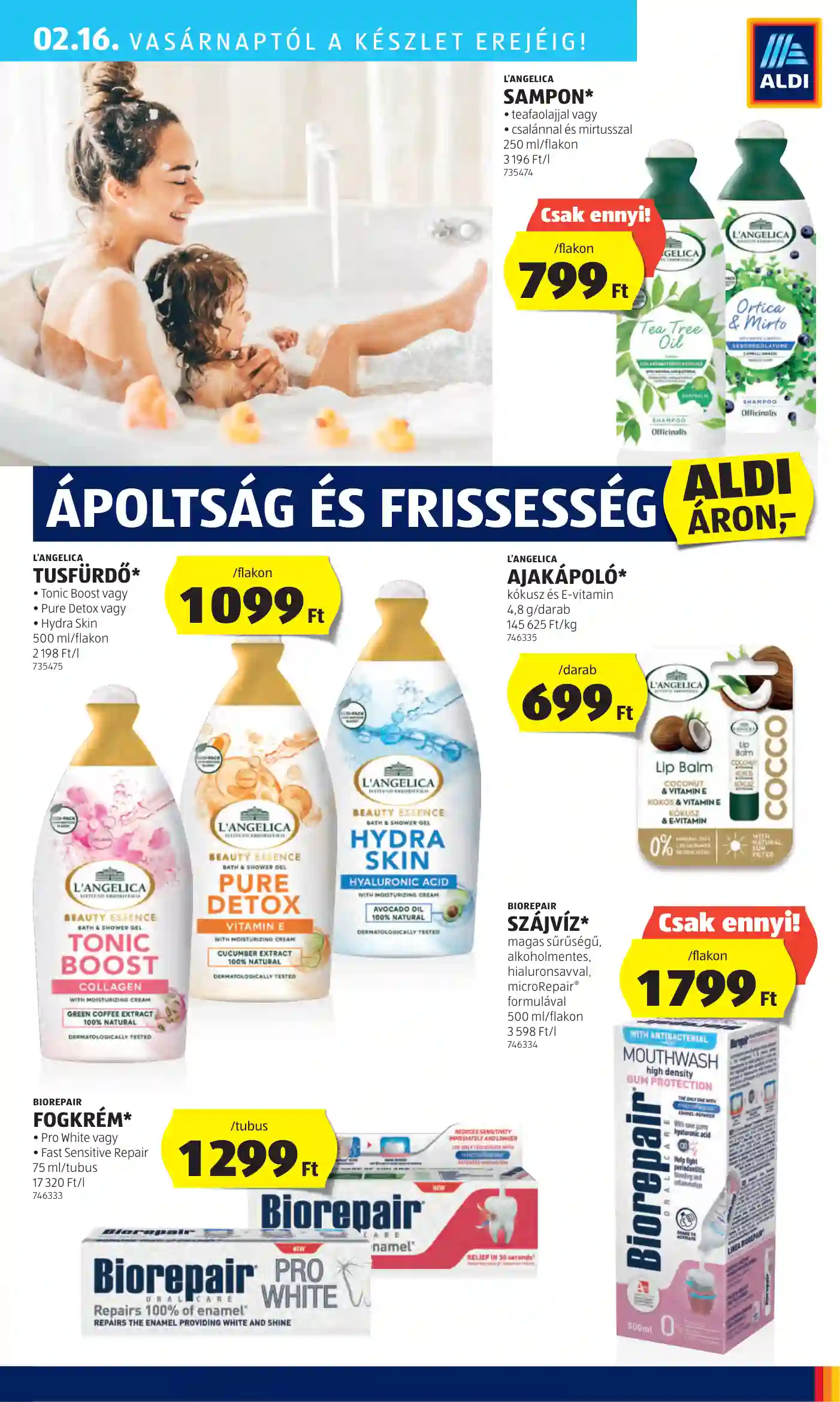 Aldi akciós újság 7. hét (47 oldal)