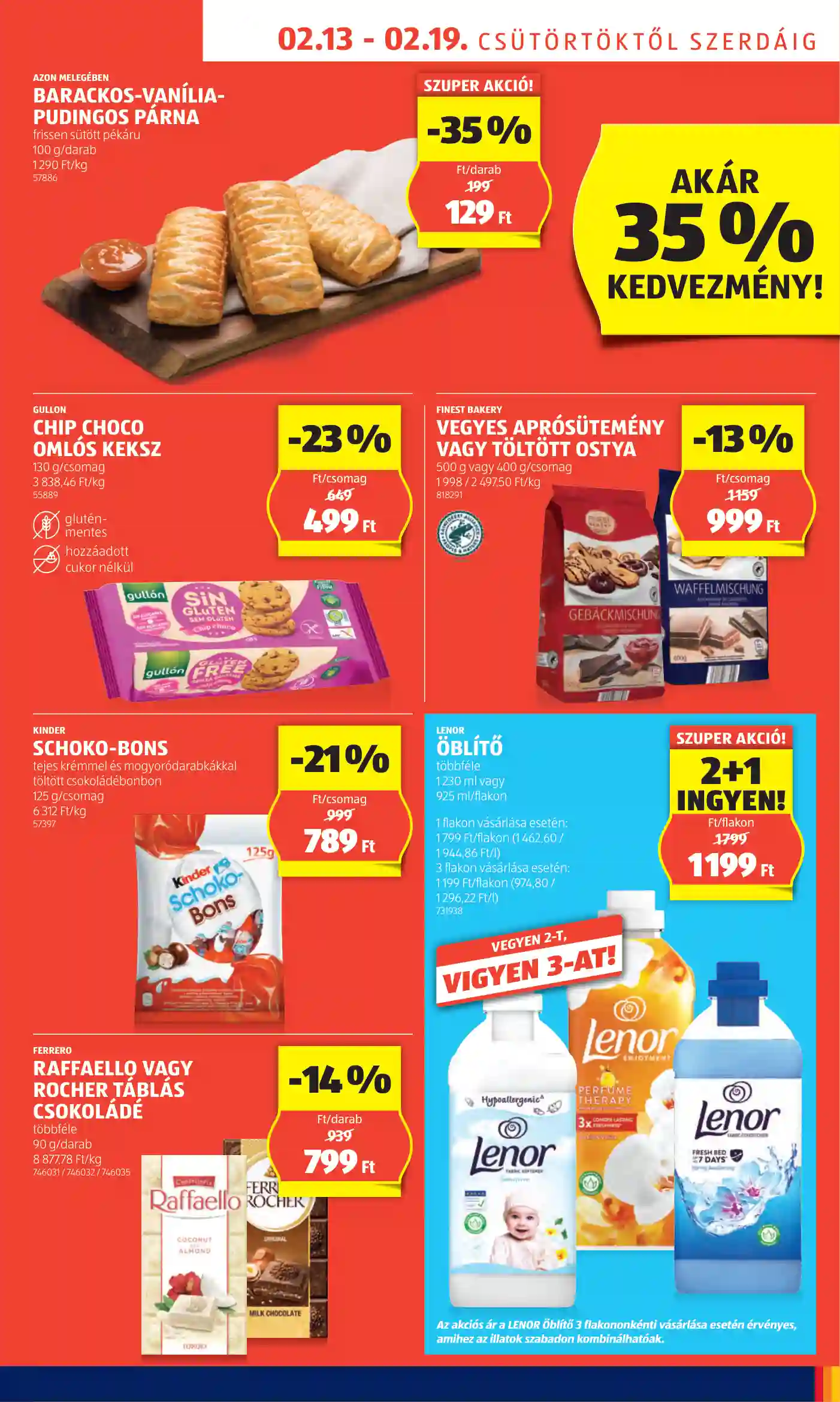 Aldi akciós újság 7. hét (55 oldal)