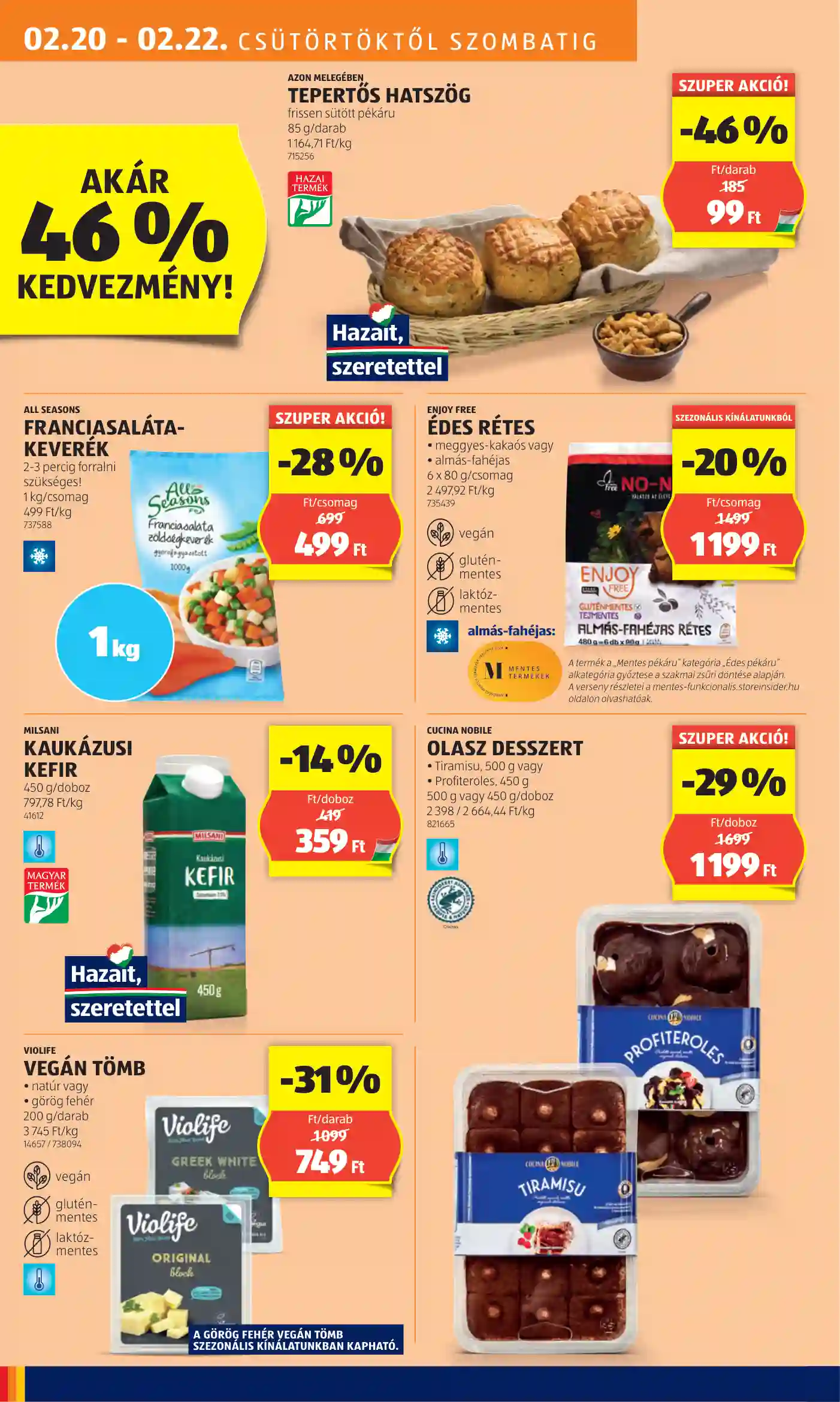 Aldi akciós újság 8. hét (6 oldal)