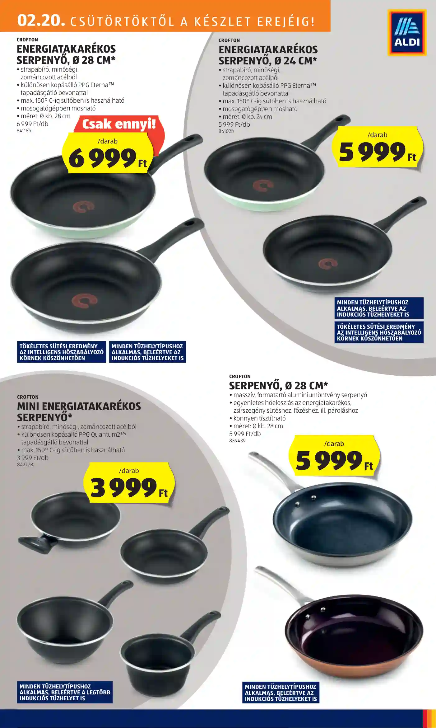 Aldi akciós újság 8. hét (18 oldal)