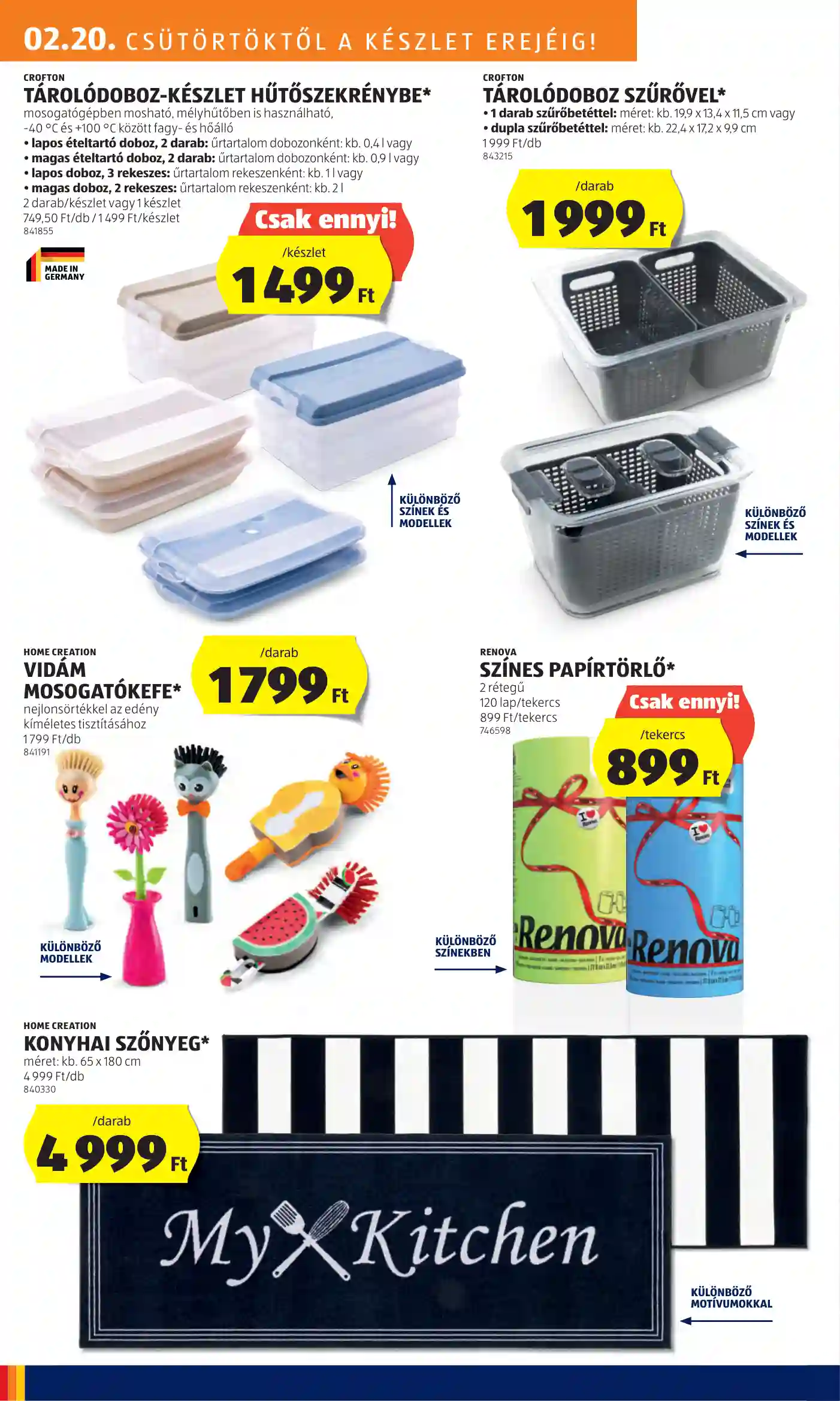 Aldi akciós újság 8. hét (19 oldal)