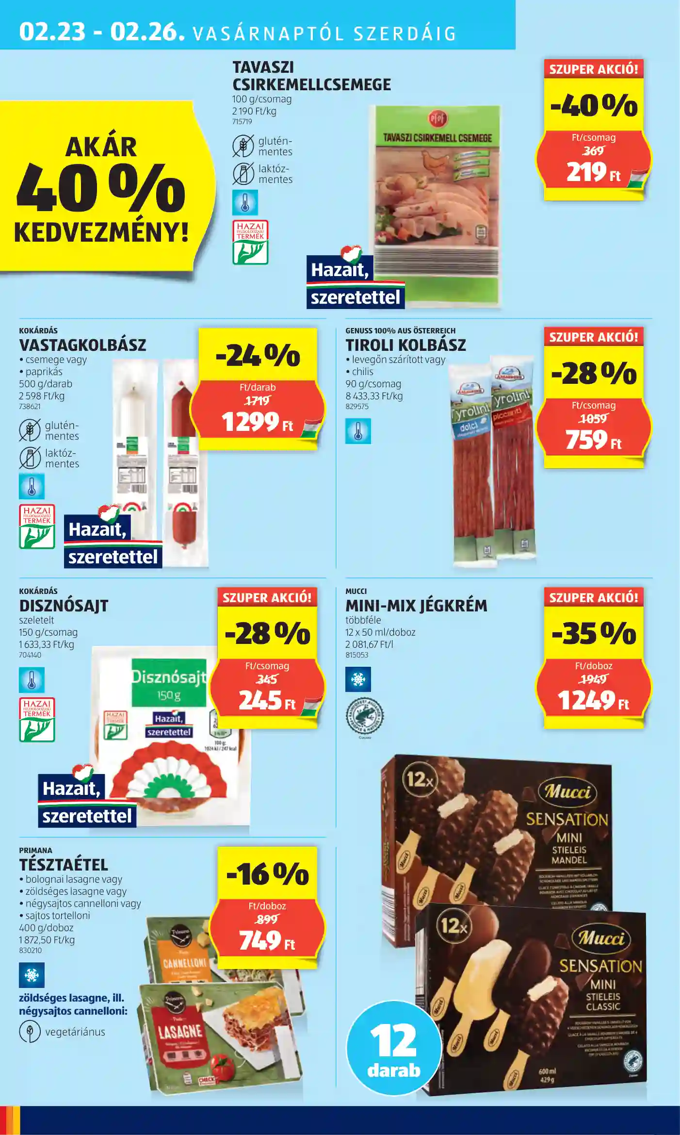 Aldi akciós újság 8. hét (30 oldal)