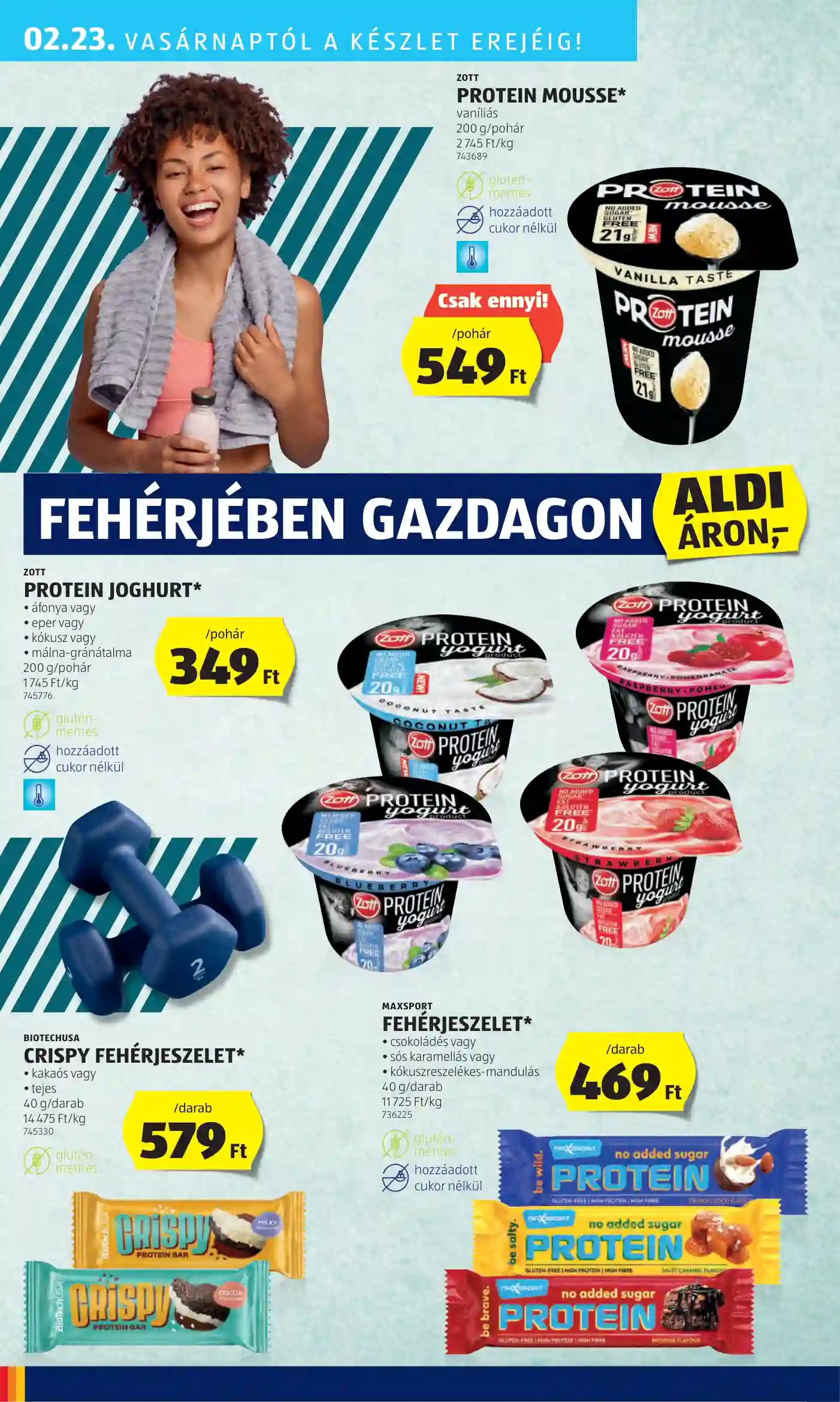 Aldi akciós újság 8. hét (43 oldal)