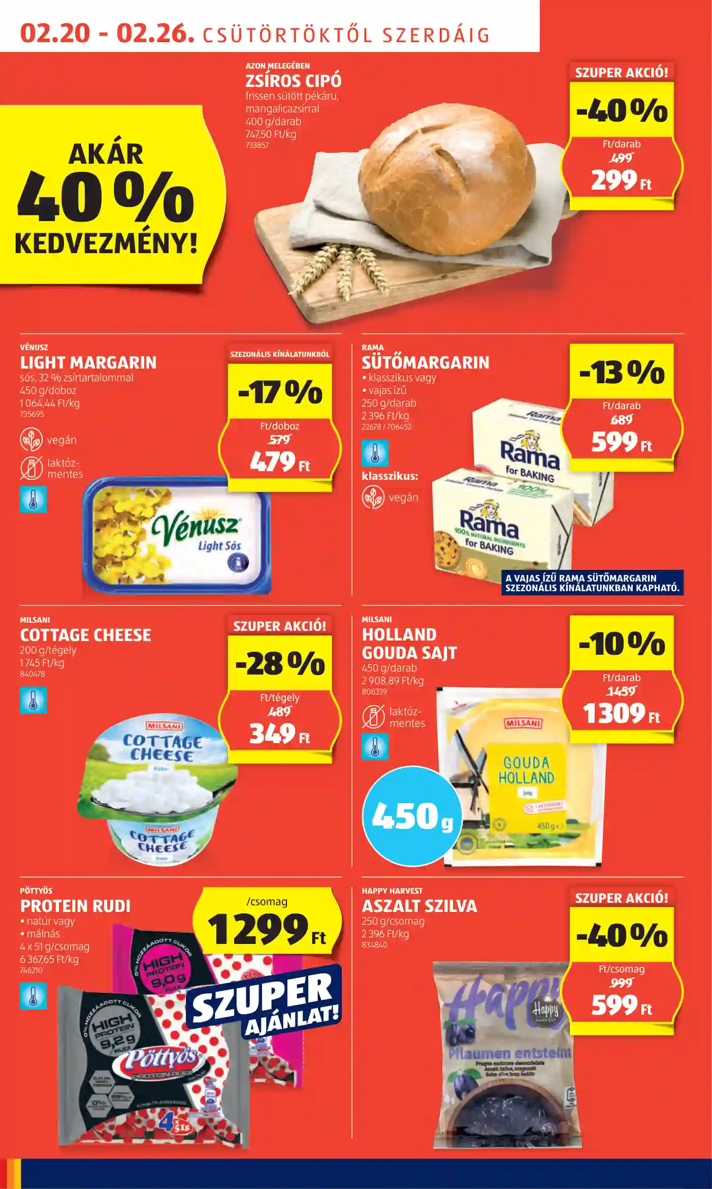 Aldi akciós újság 8. hét (46 oldal)