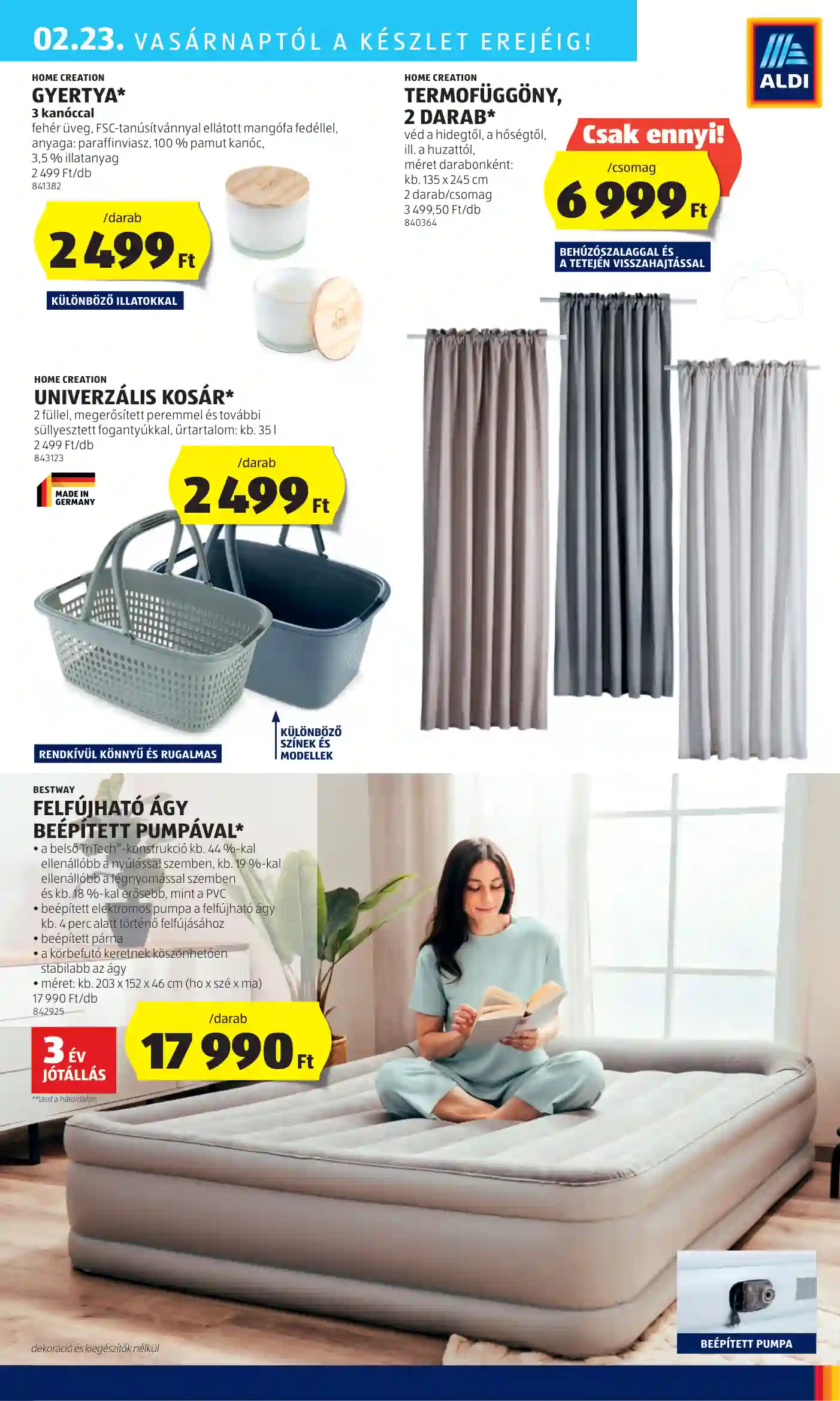 Aldi akciós újság 8. hét (53 oldal)