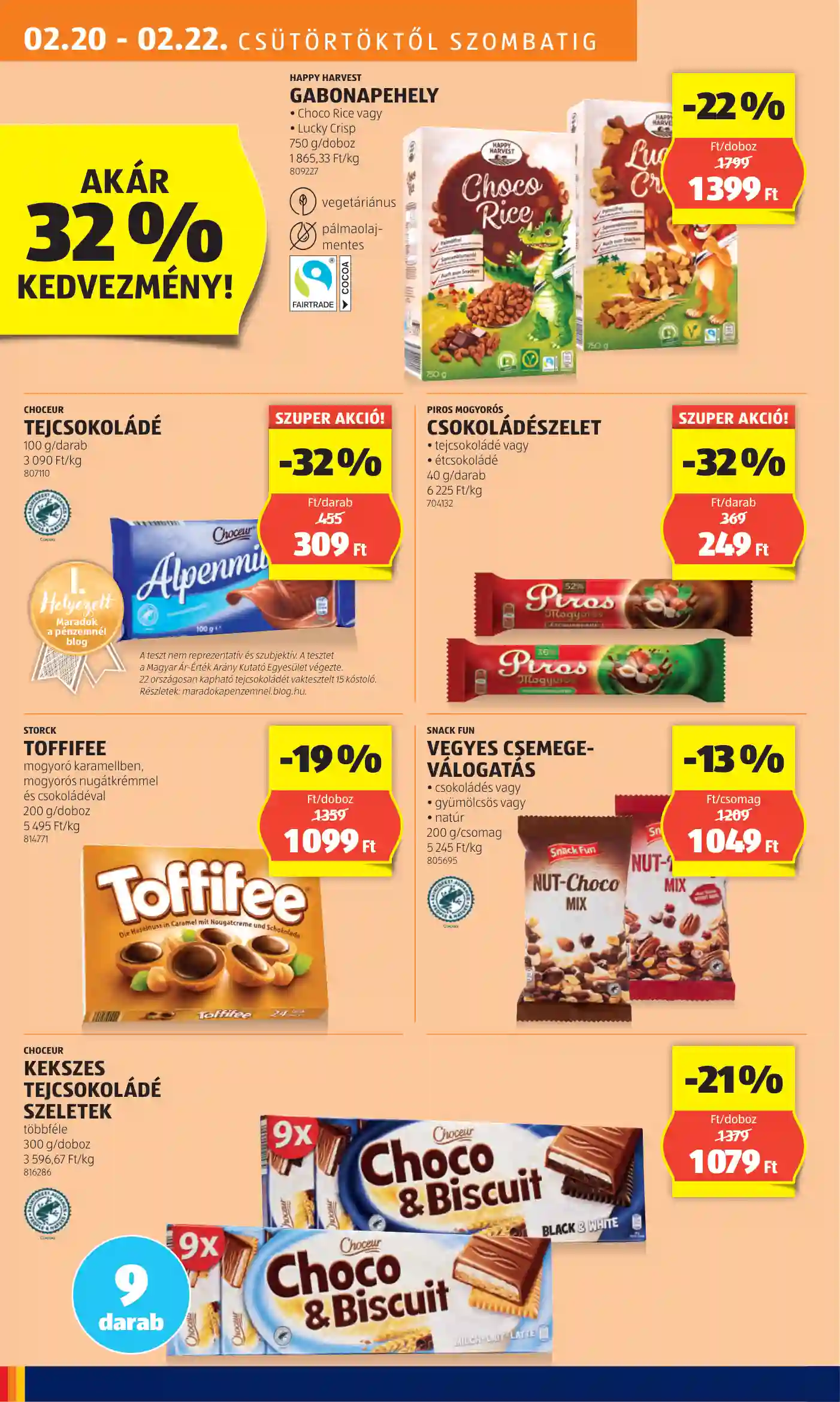 Aldi akciós újság 8. hét (8 oldal)