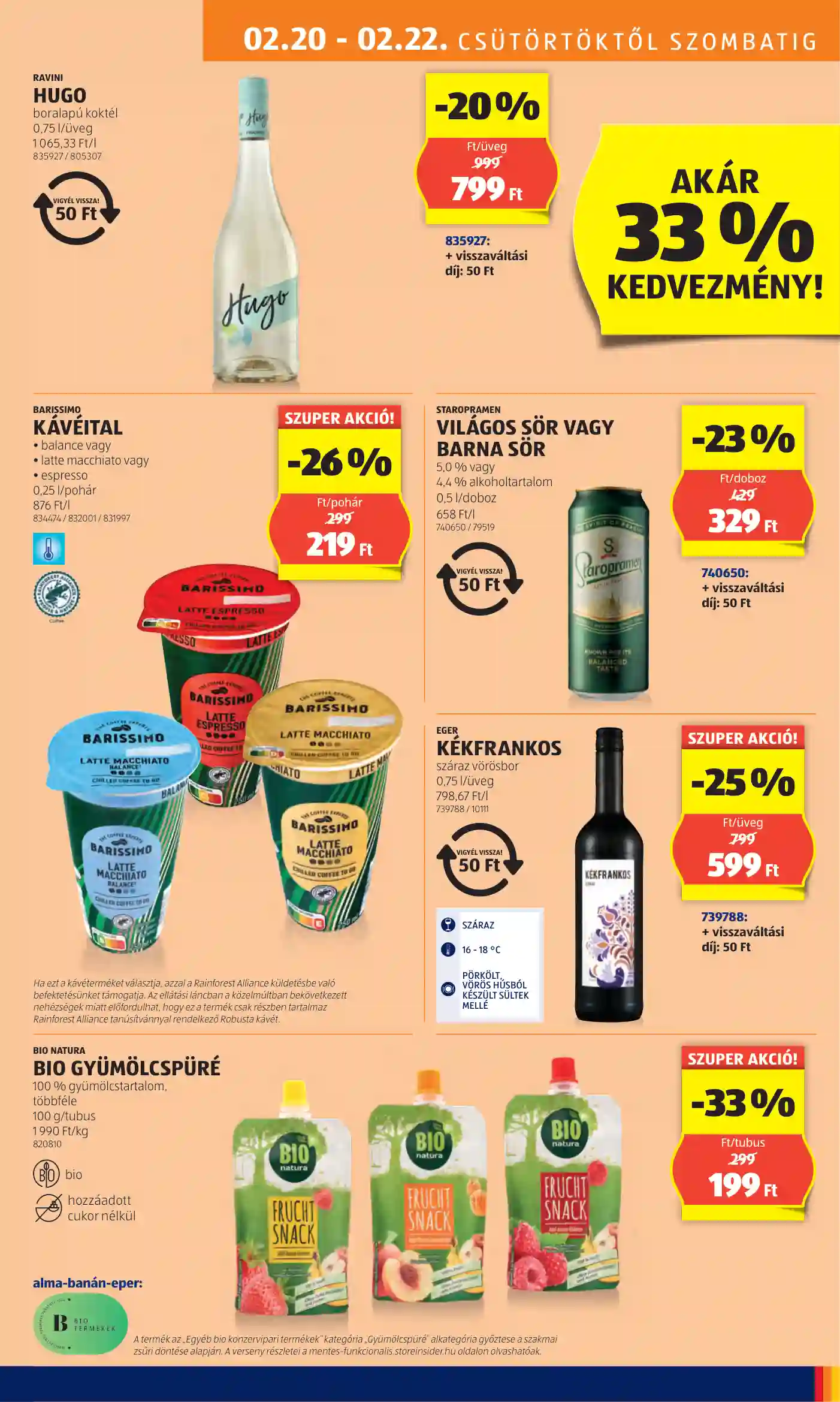 Aldi akciós újság 8. hét (9 oldal)