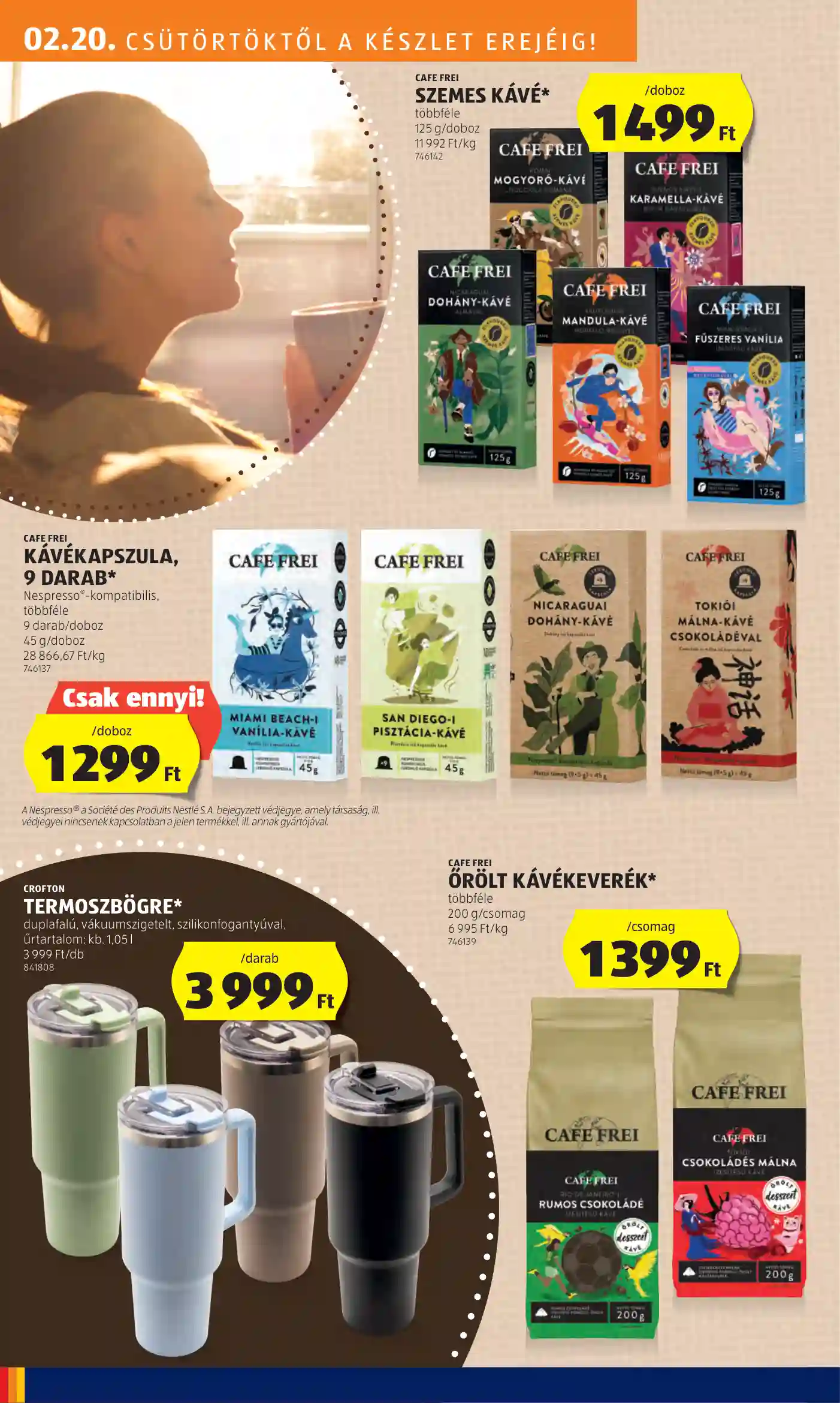 Aldi akciós újság 8. hét (15 oldal)
