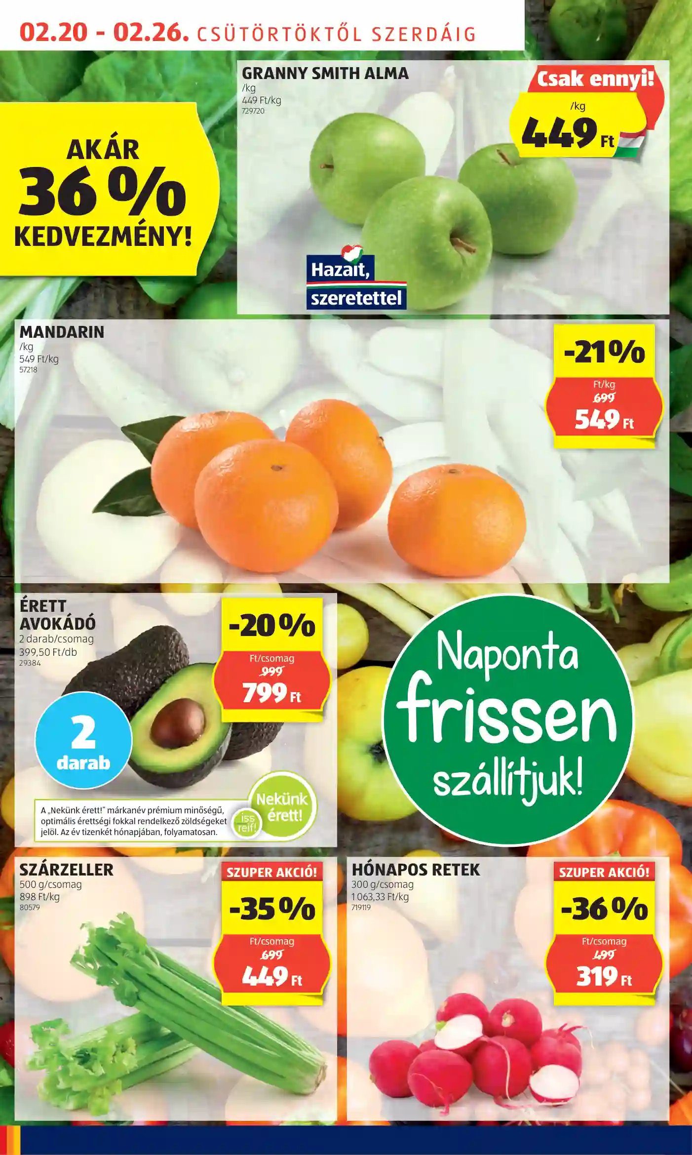 Aldi akciós újság 8. hét (24 oldal)