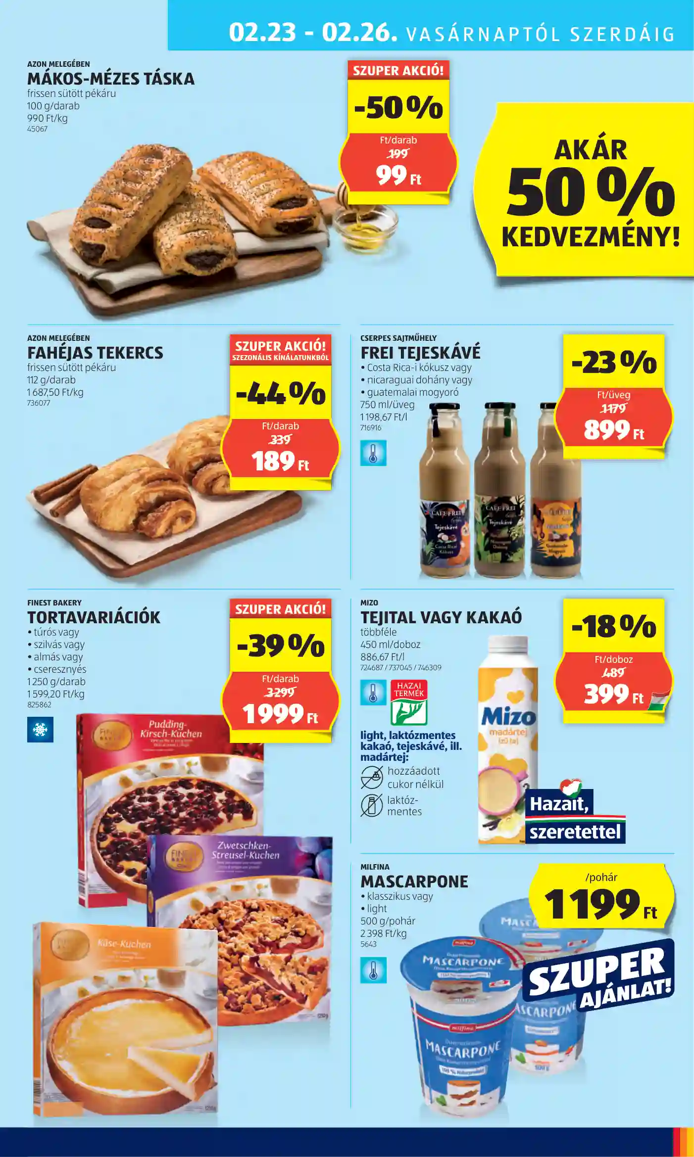 Aldi akciós újság 8. hét (31 oldal)