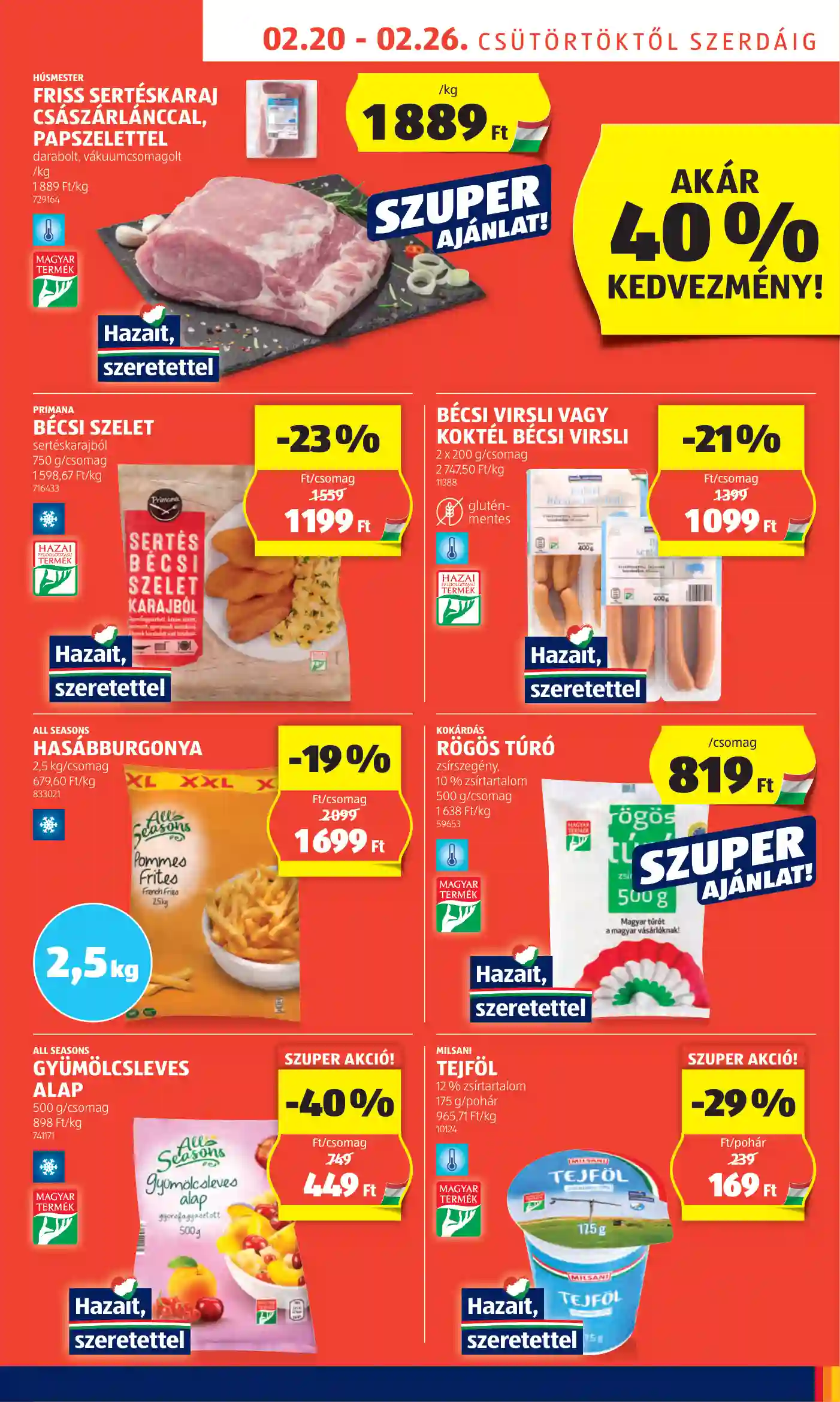Aldi akciós újság 8. hét (35 oldal)