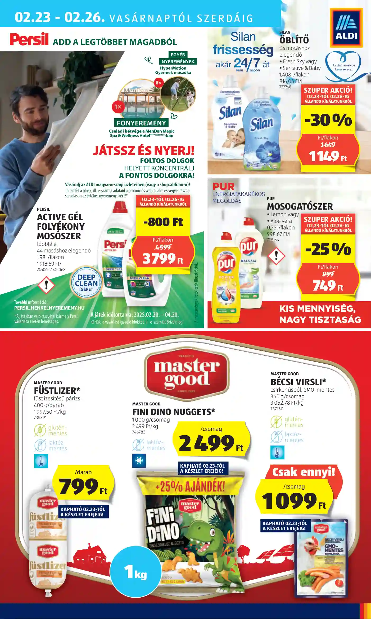 Aldi akciós újság 8. hét (36 oldal)