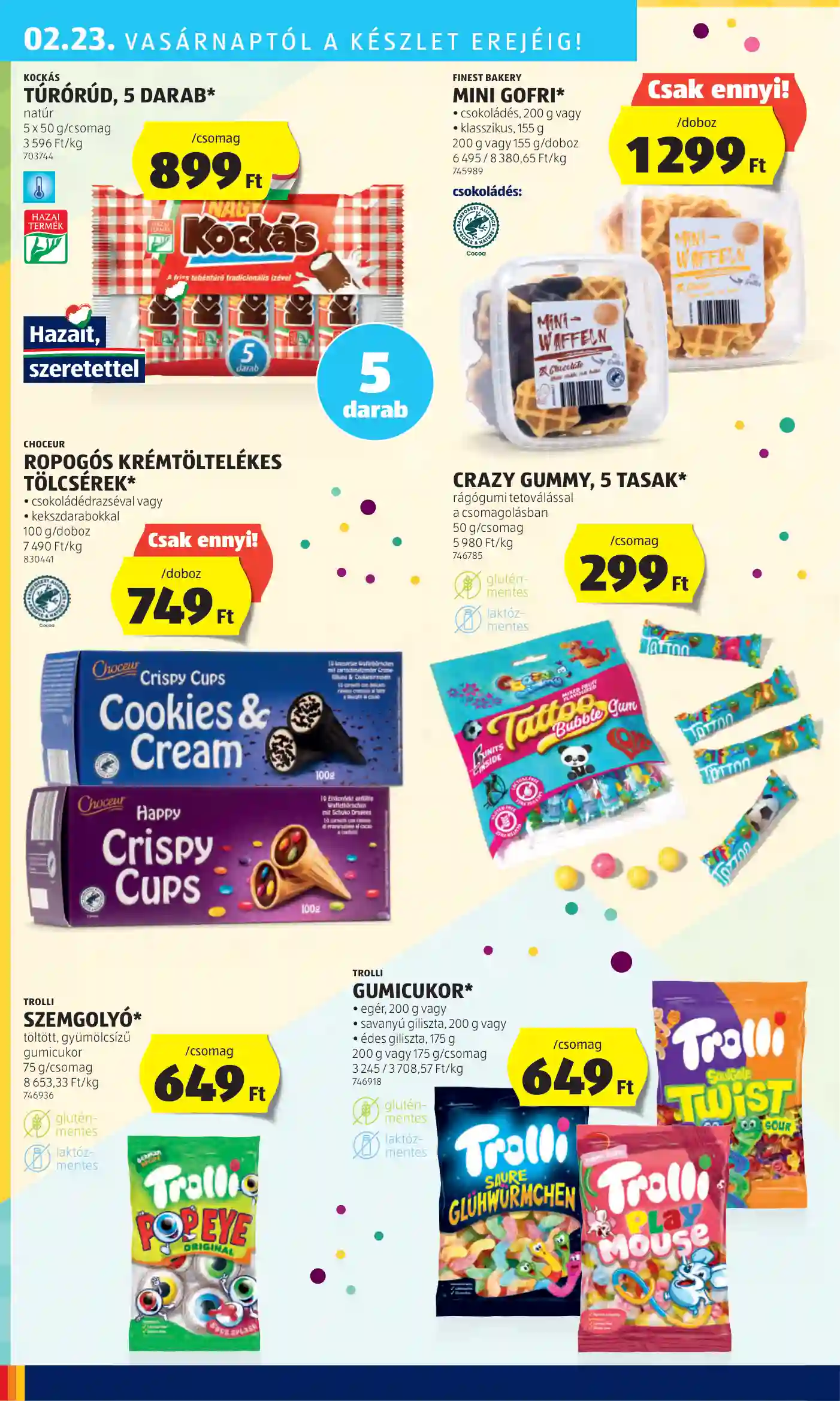 Aldi akciós újság 8. hét (41 oldal)