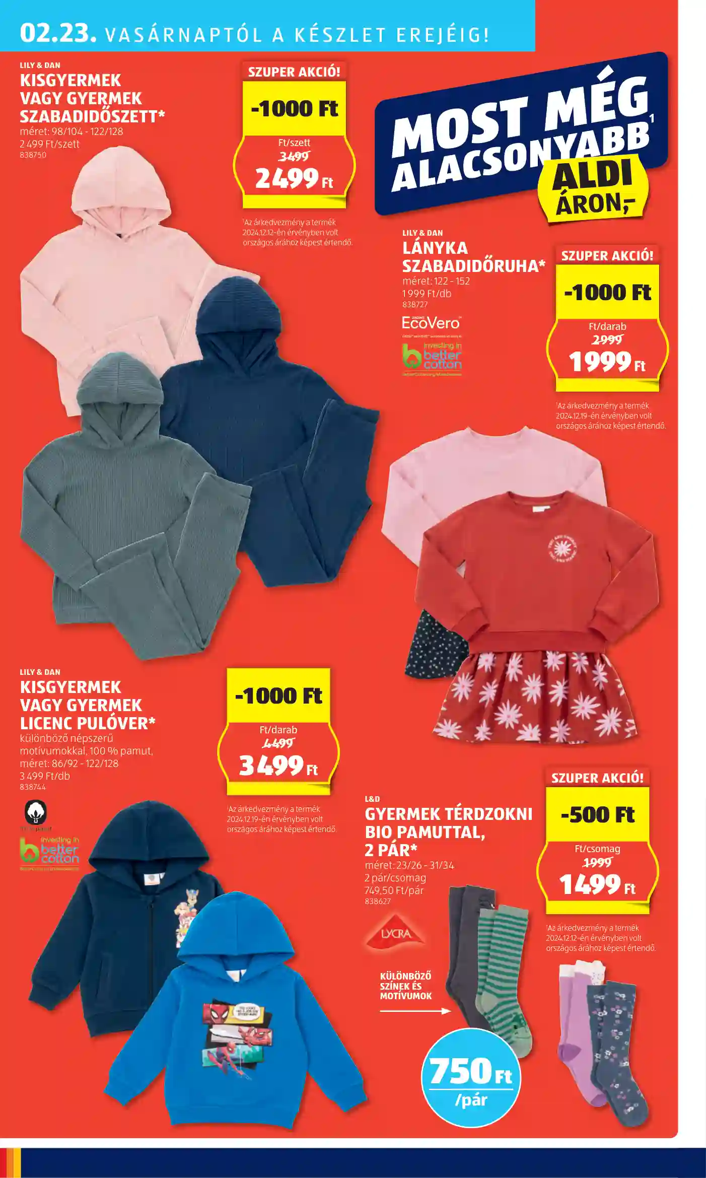 Aldi akciós újság 8. hét (45 oldal)