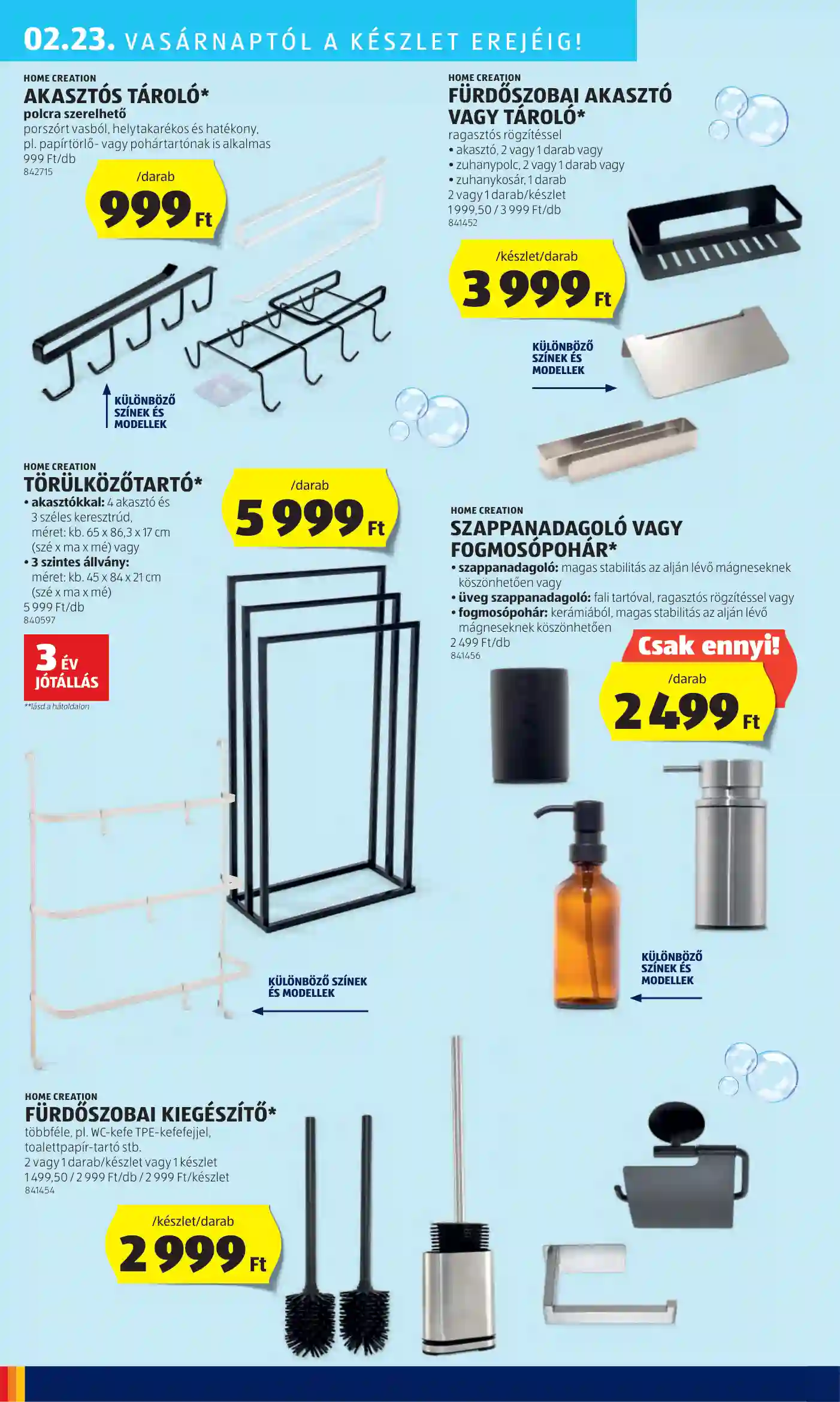 Aldi akciós újság 8. hét (48 oldal)