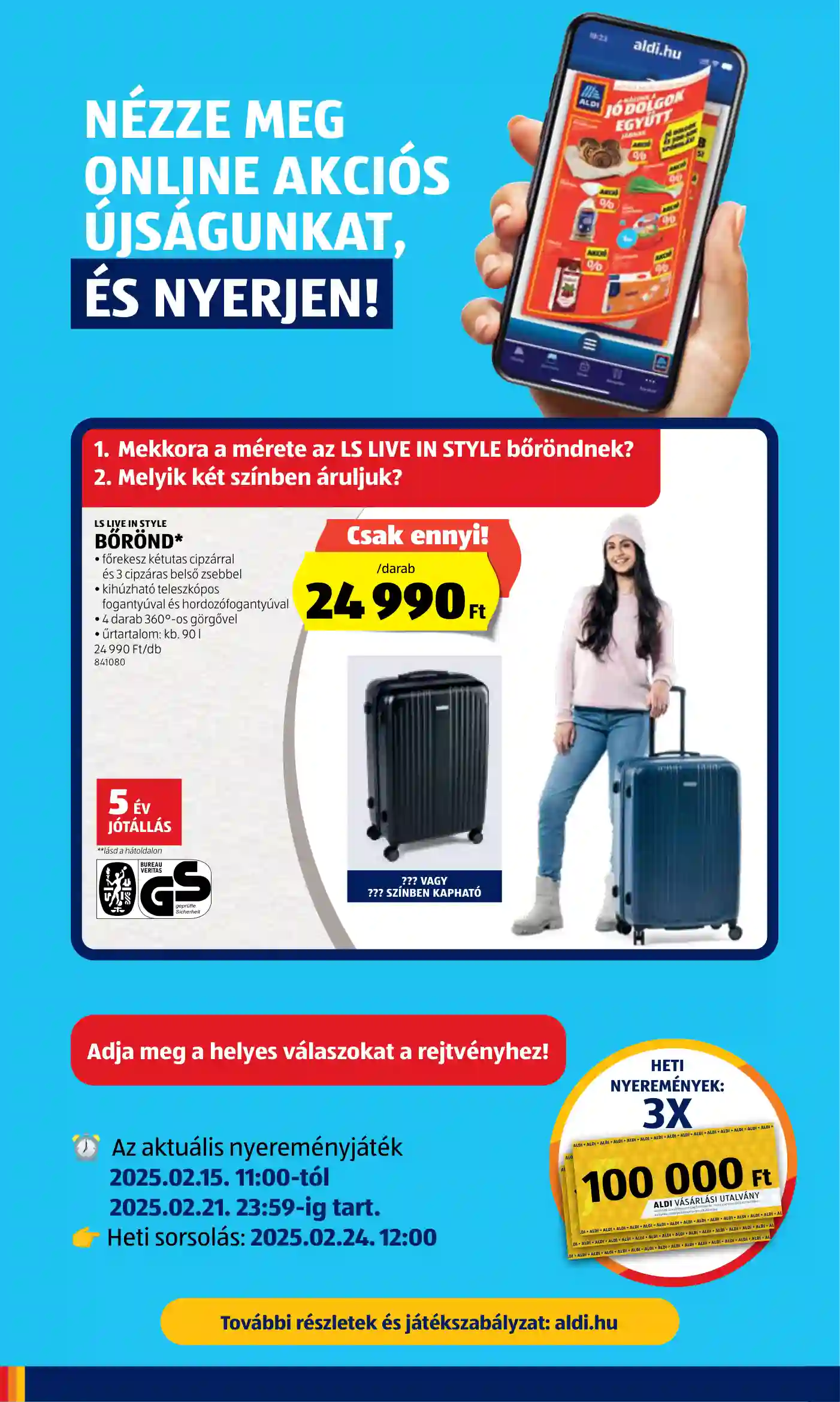 Aldi akciós újság 8. hét (64 oldal)