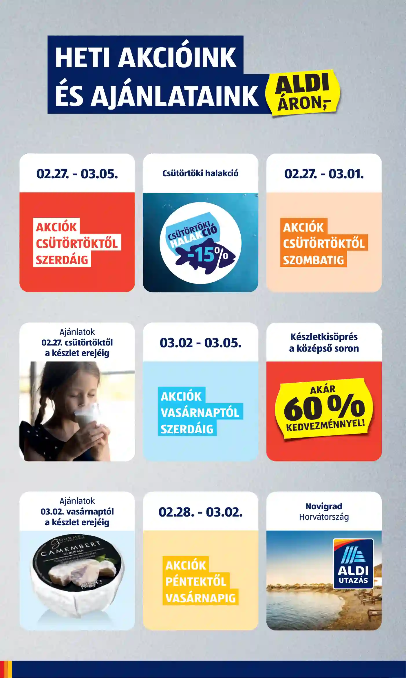 Aldi akciós újság 9. hét (2 oldal)