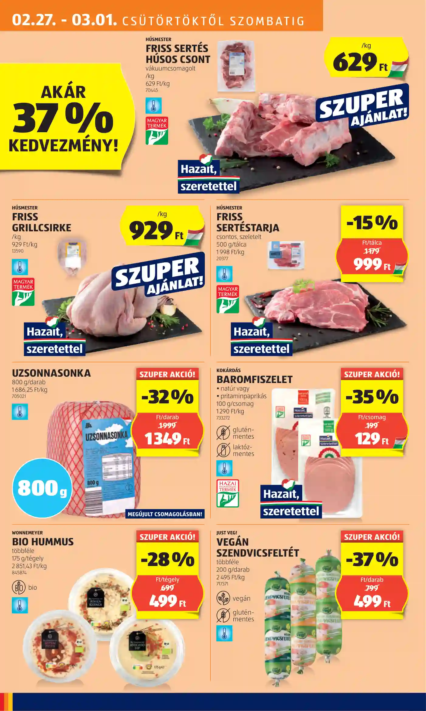 Aldi akciós újság 9. hét (4 oldal)