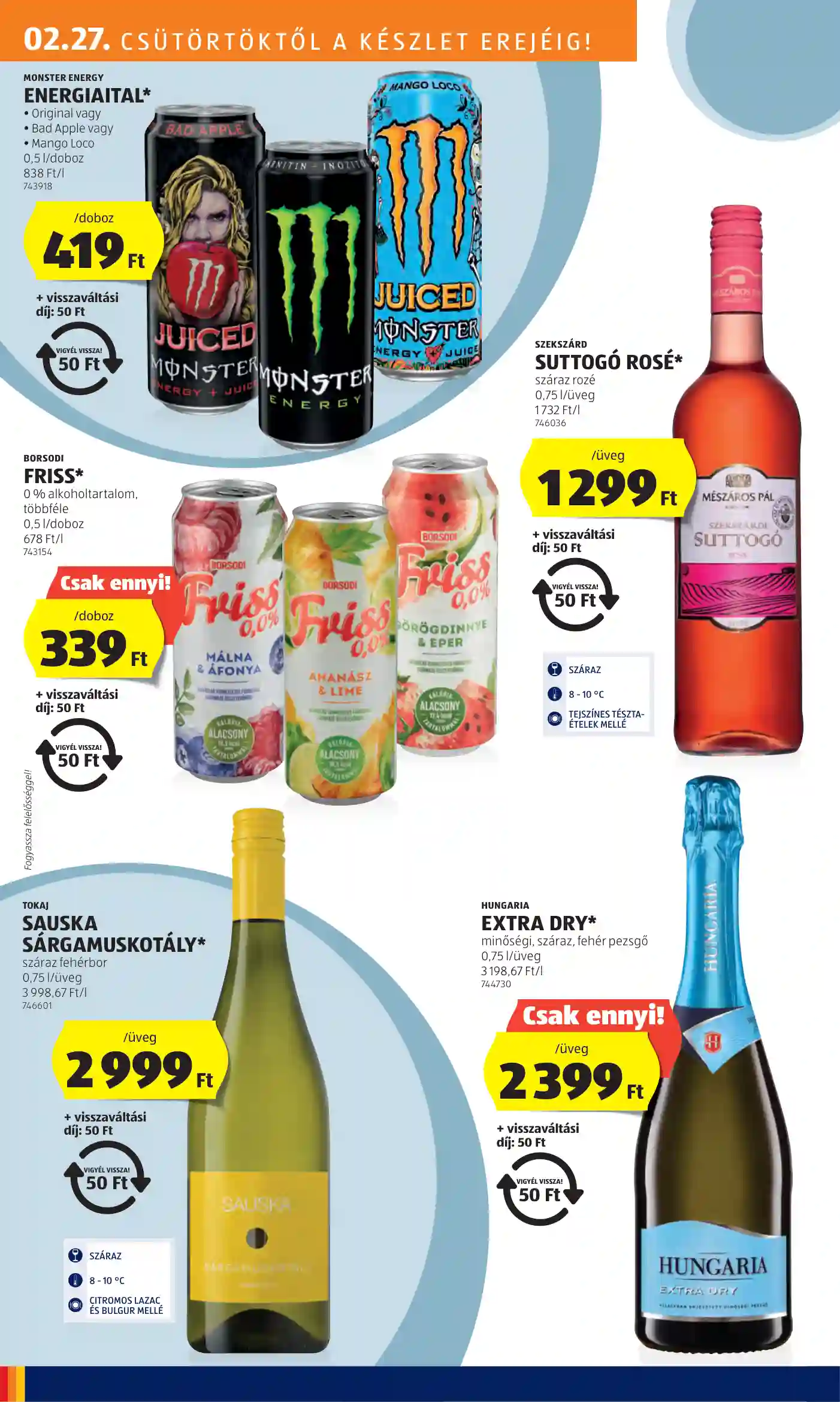 Aldi akciós újság 9. hét (12 oldal)