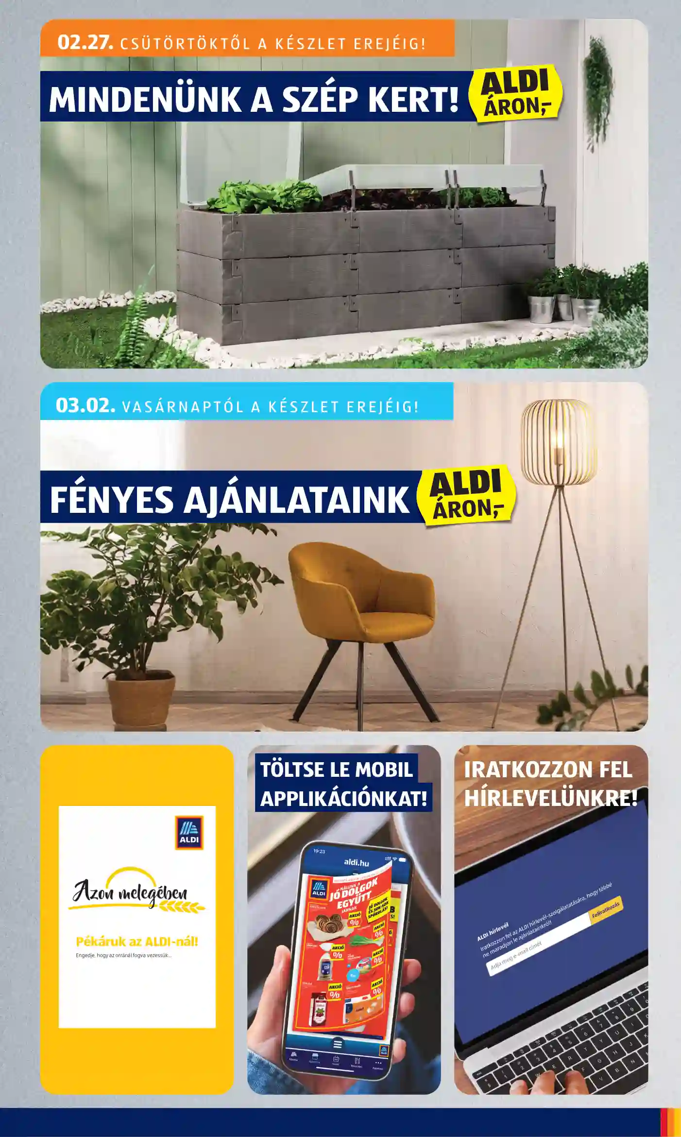 Aldi akciós újság 9. hét (13 oldal)