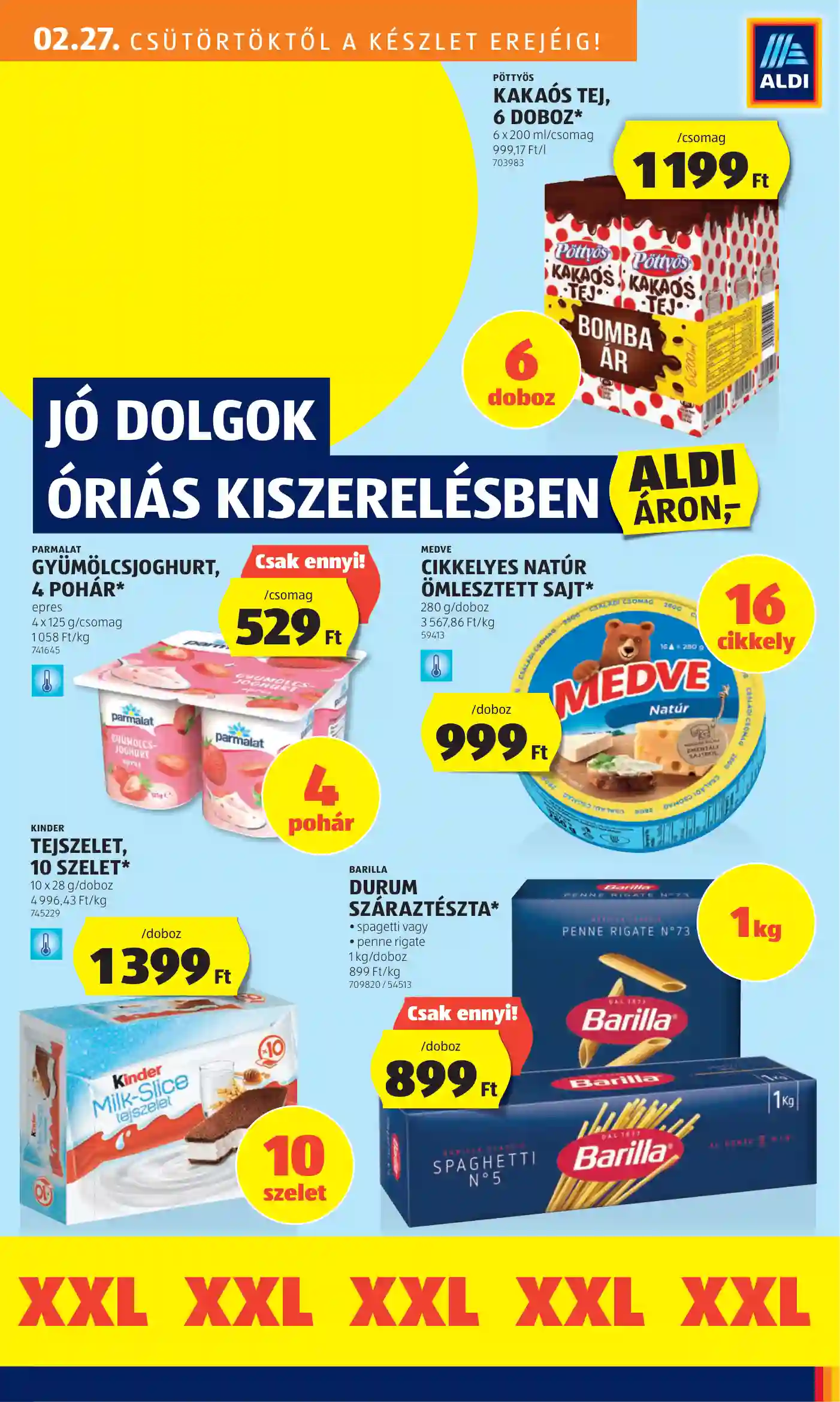 Aldi akciós újság 9. hét (14 oldal)