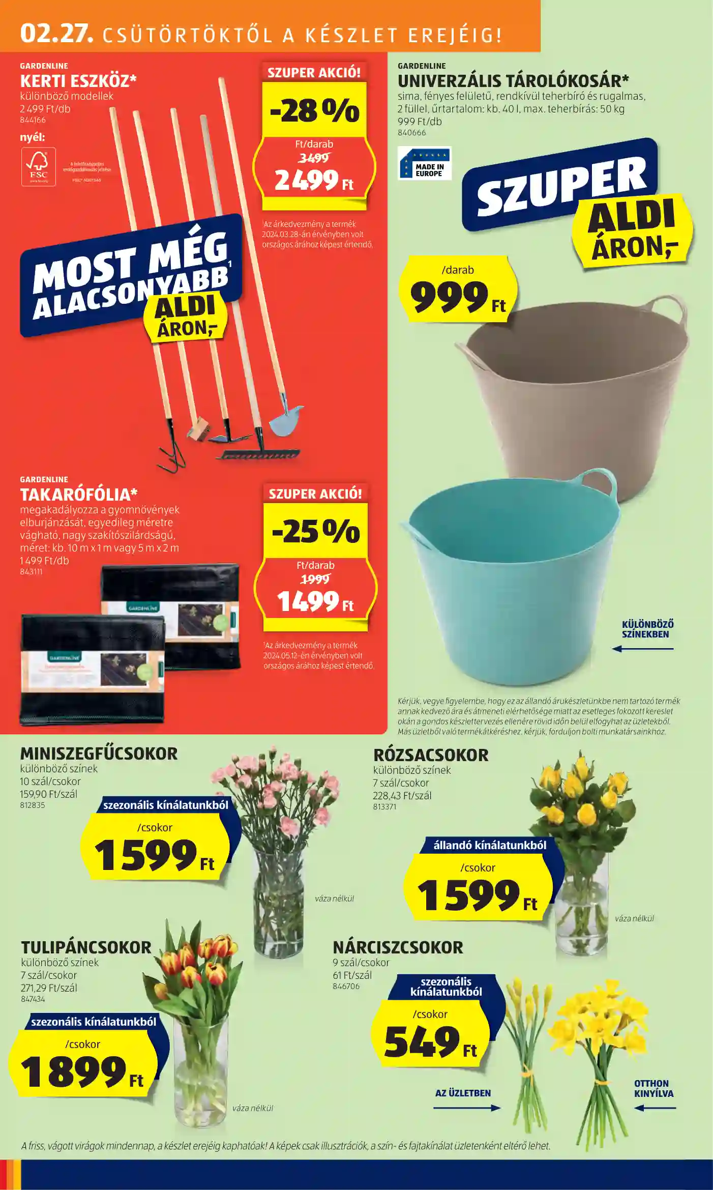 Aldi akciós újság 9. hét (21 oldal)