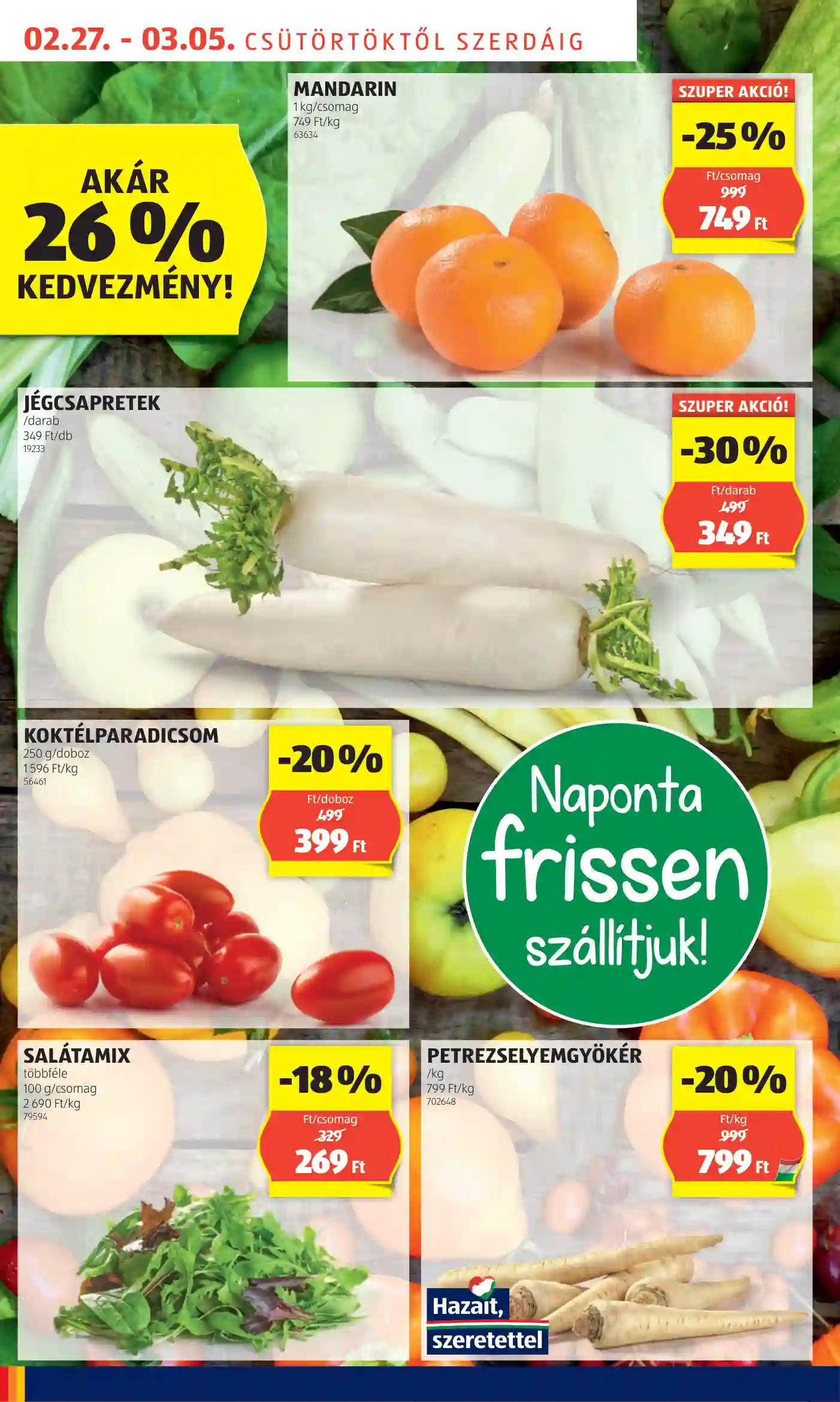 Aldi akciós újság 9. hét (24 oldal)