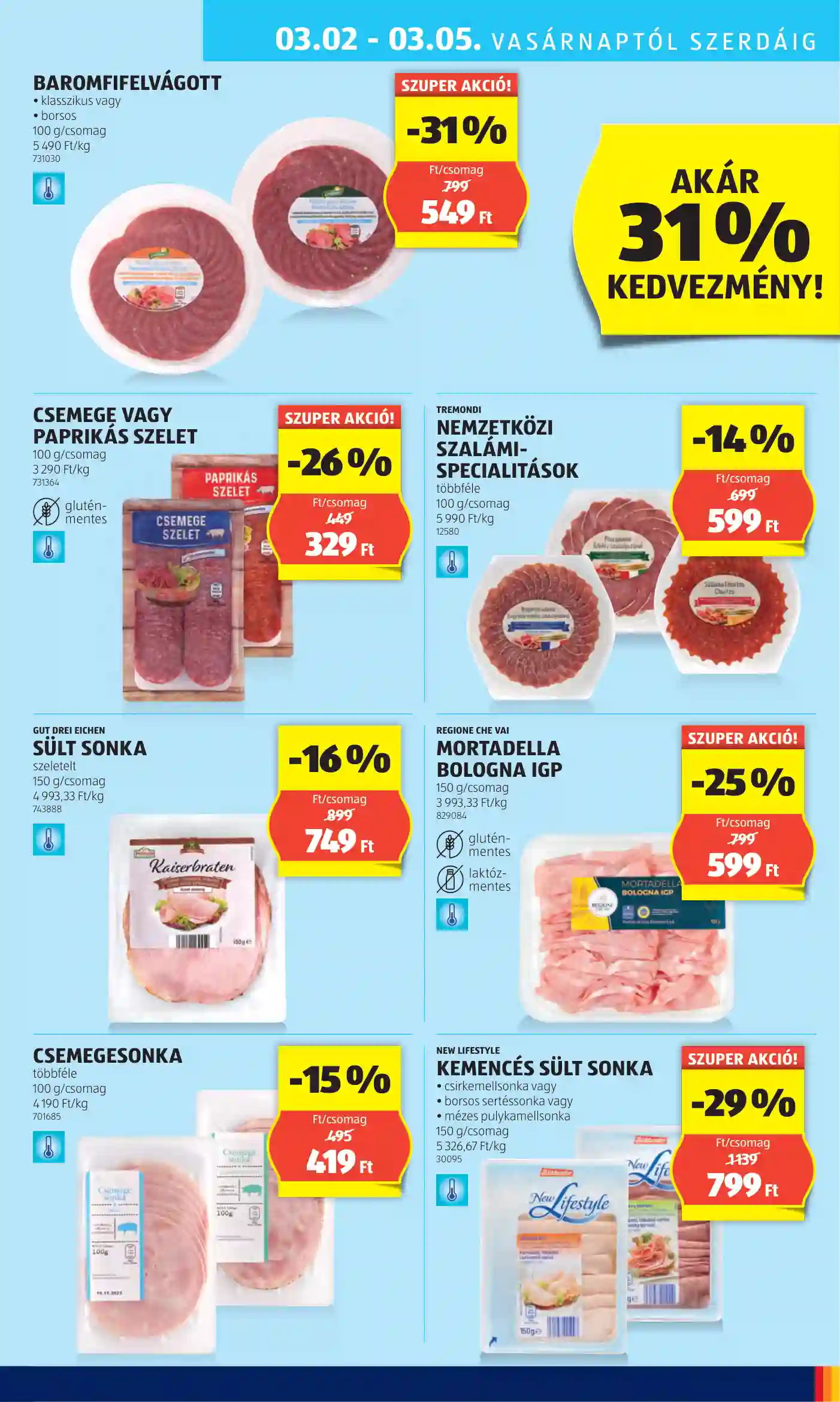 Aldi akciós újság 9. hét (25 oldal)