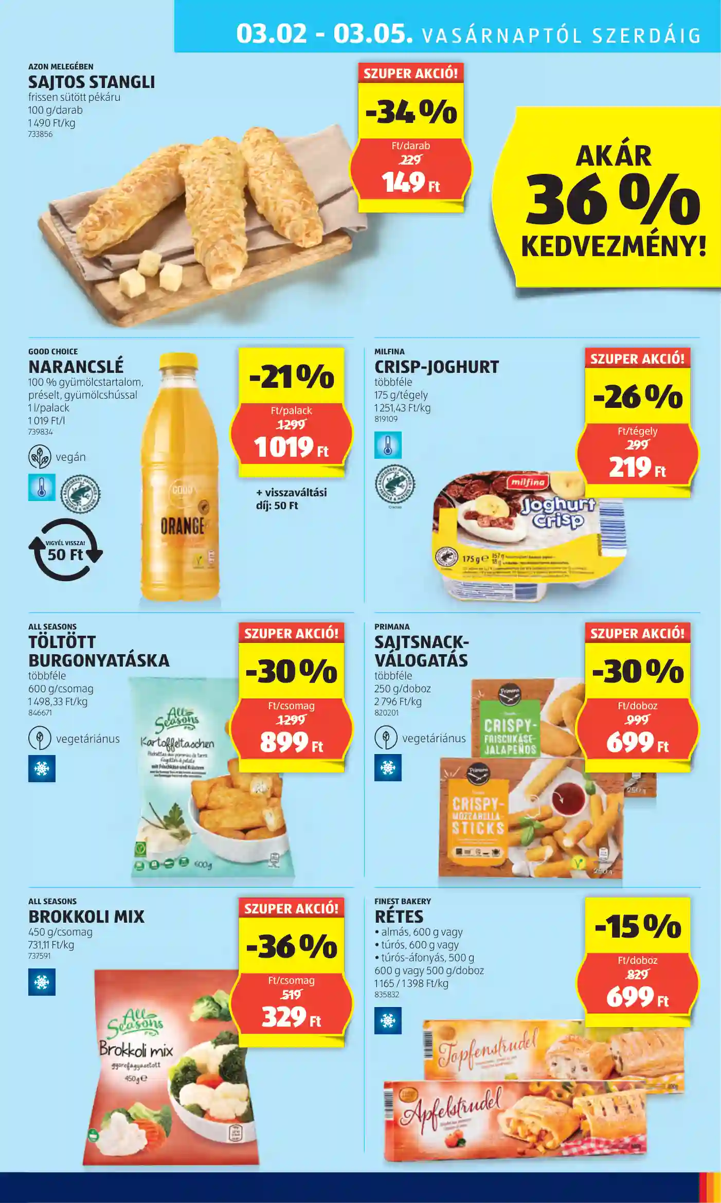 Aldi akciós újság 9. hét (27 oldal)