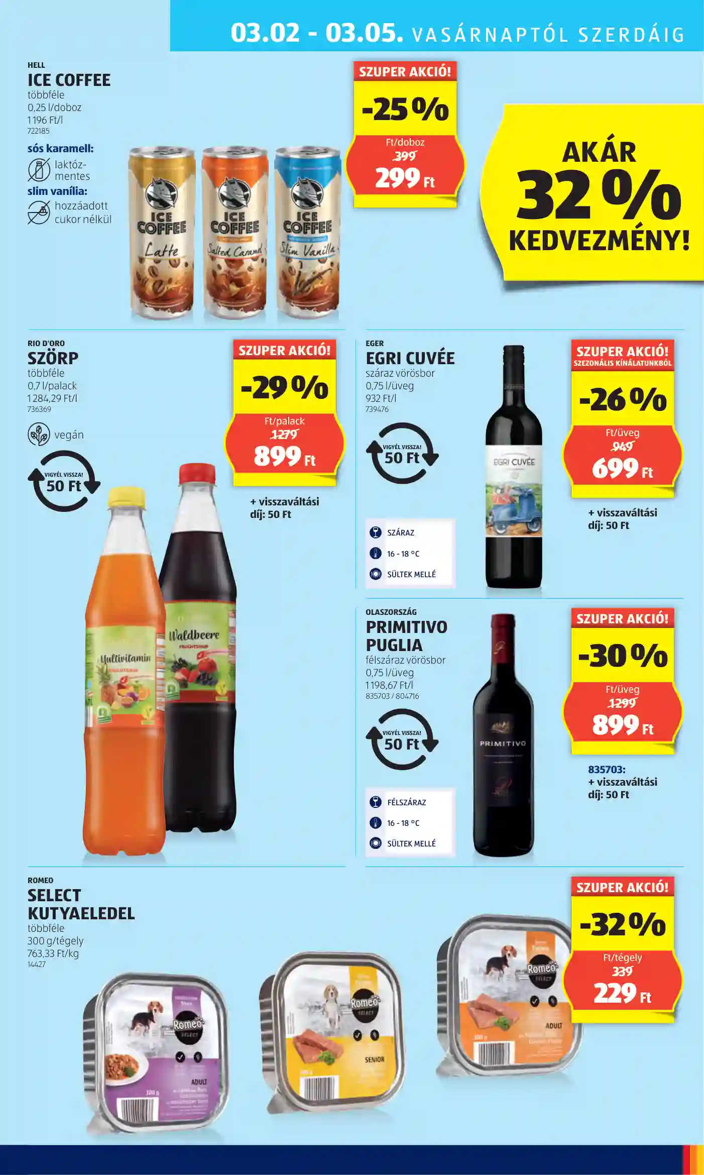 Aldi akciós újság 9. hét (31 oldal)