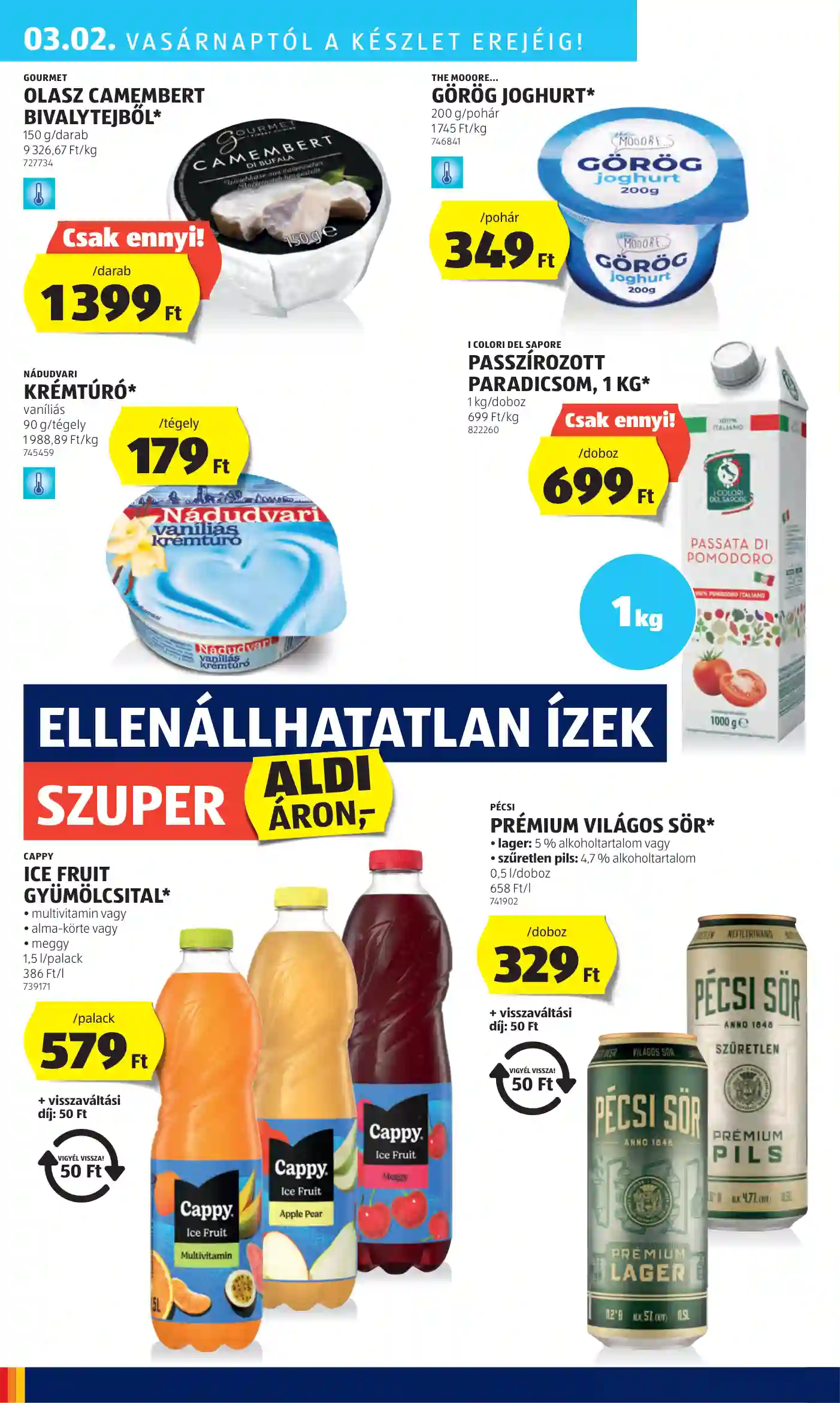 Aldi akciós újság 9. hét (34 oldal)