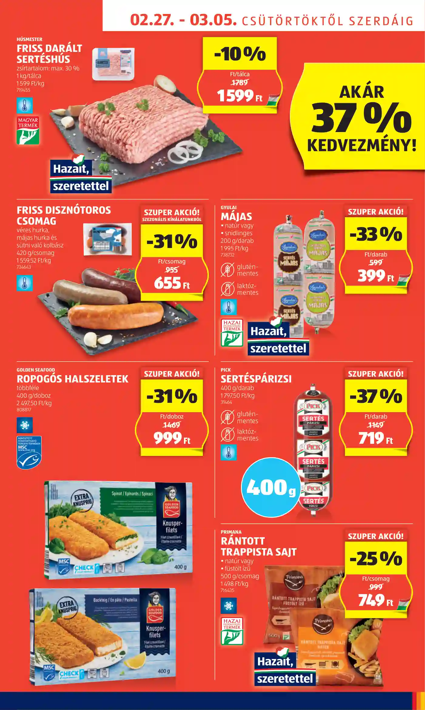Aldi akciós újság 9. hét (35 oldal)