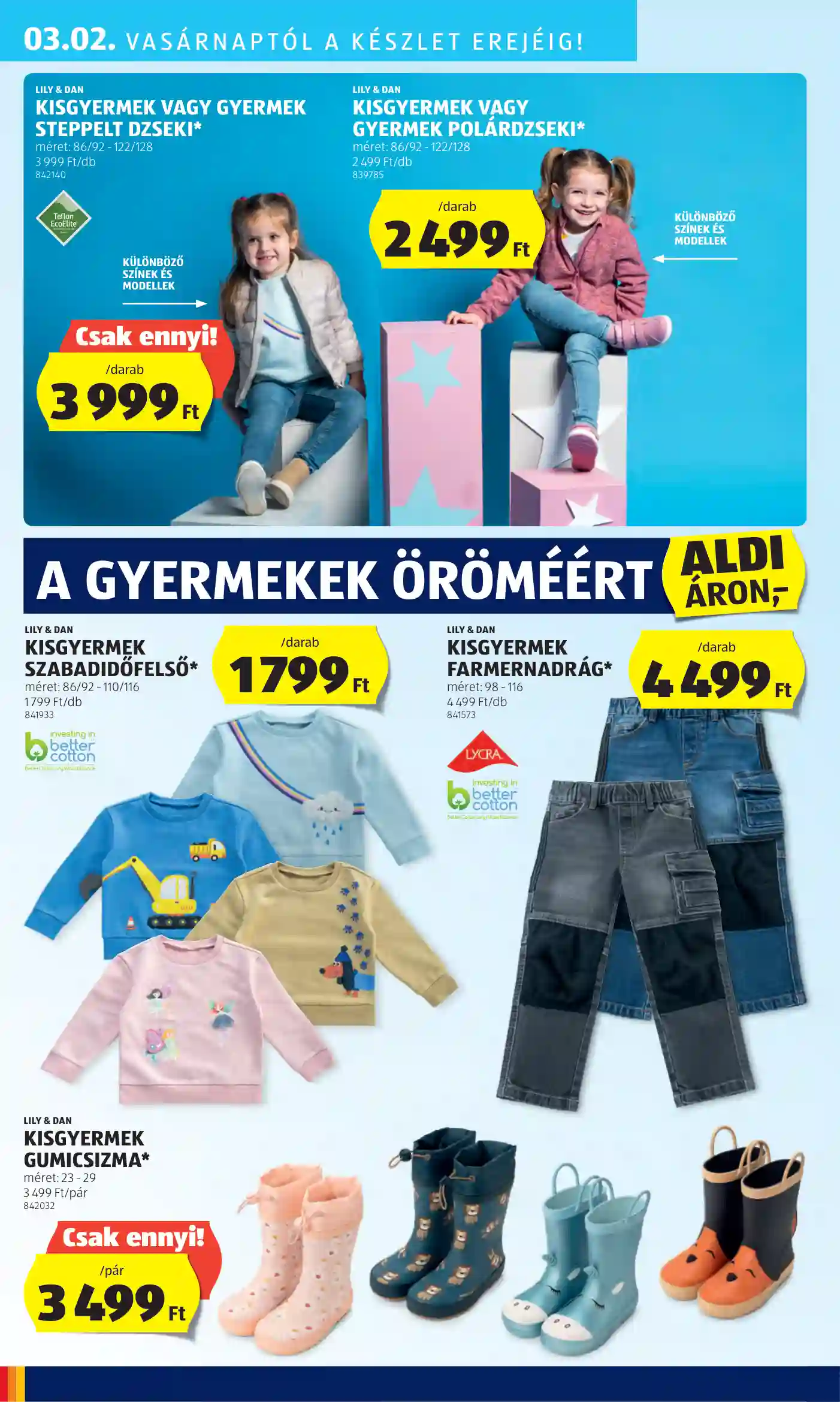 Aldi akciós újság 9. hét (39 oldal)