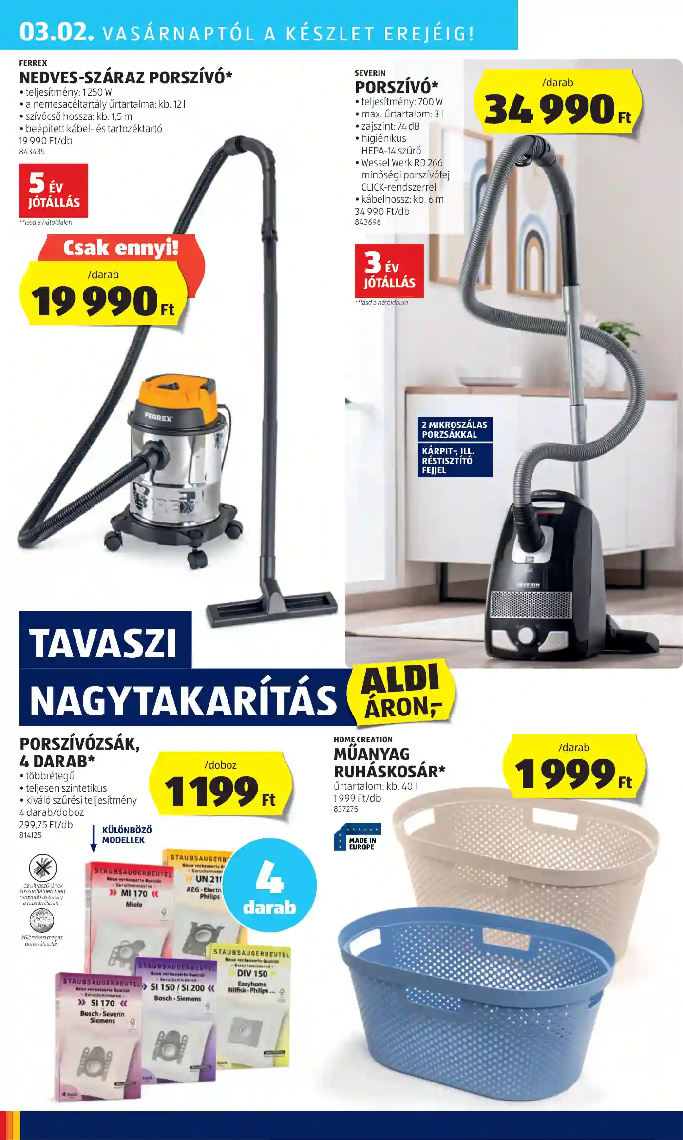 Aldi akciós újság 9. hét (41 oldal)
