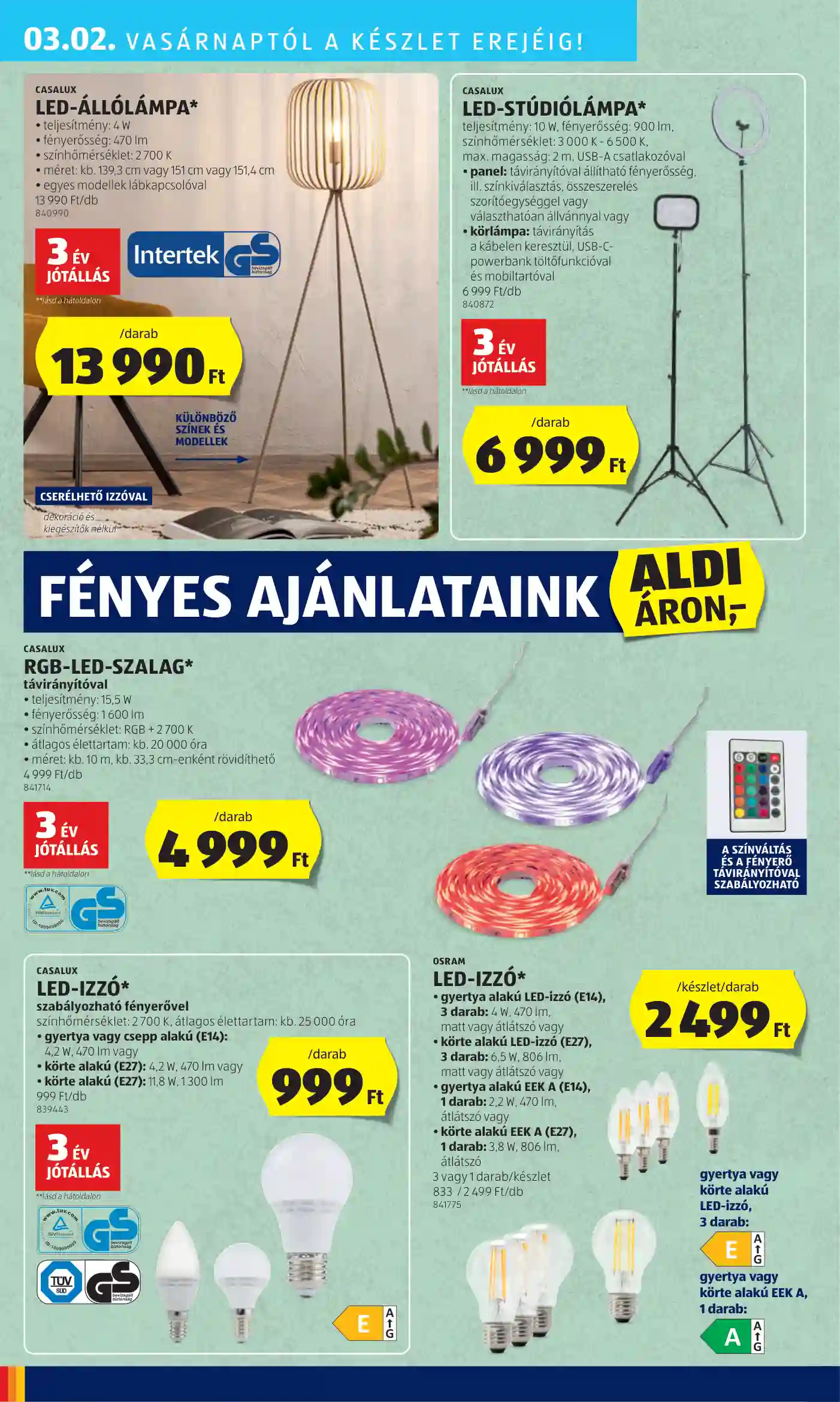 Aldi akciós újság 9. hét (43 oldal)
