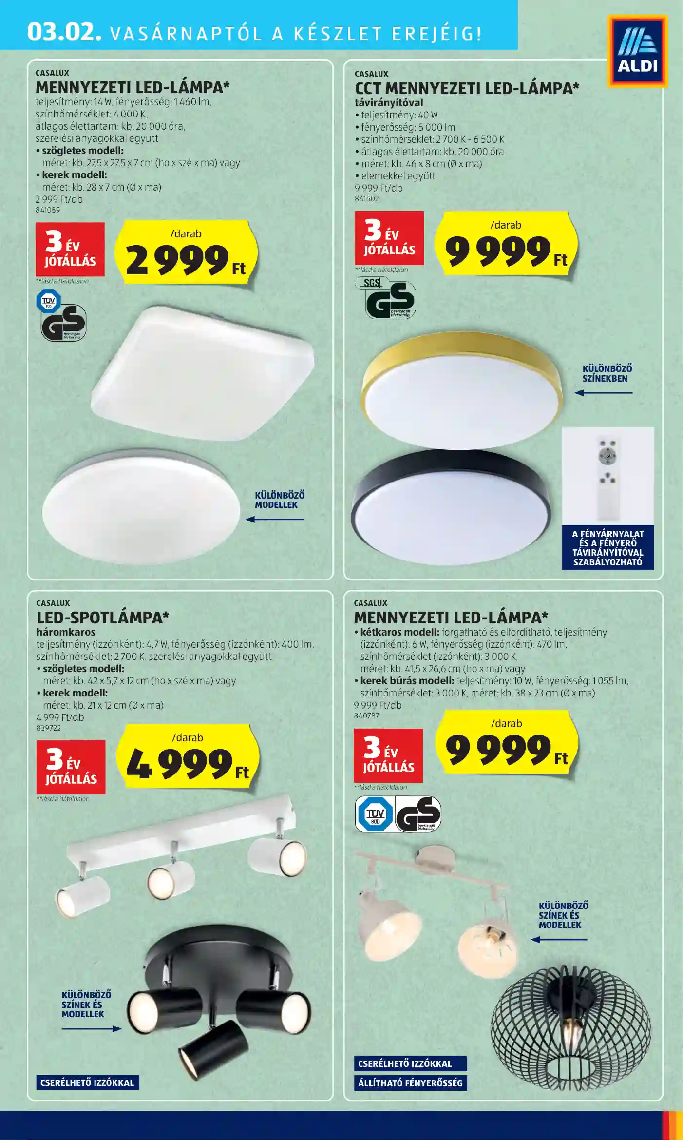 Aldi akciós újság 9. hét (44 oldal)