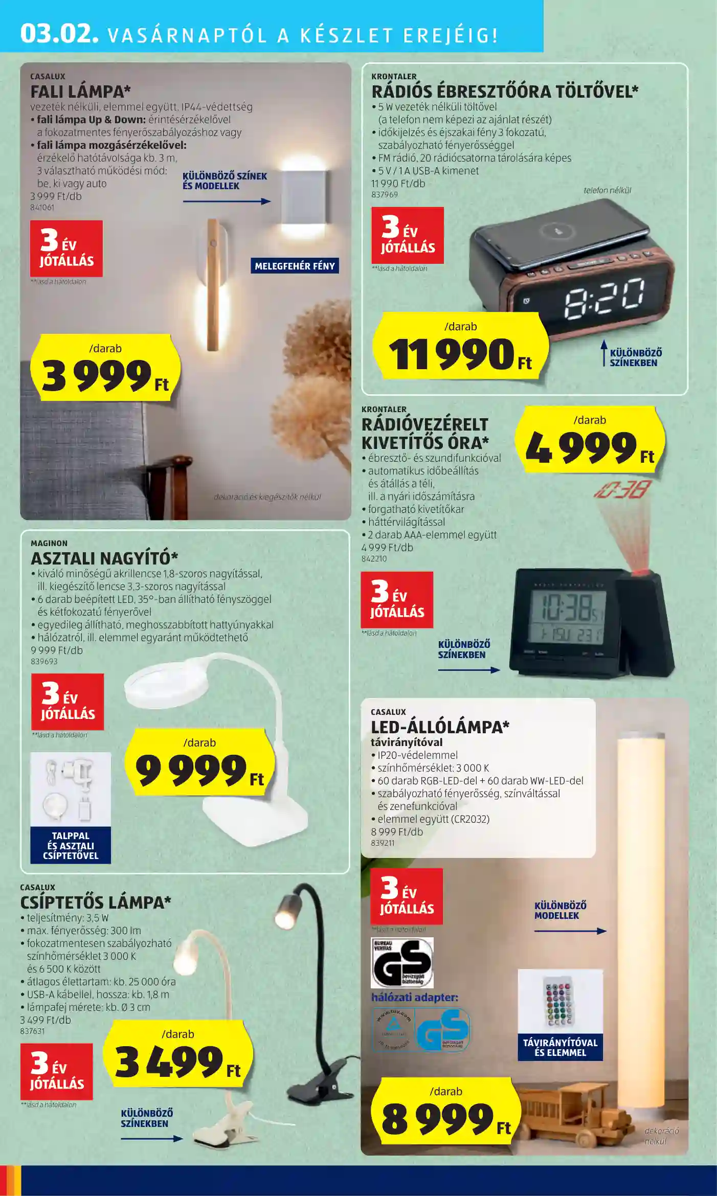 Aldi akciós újság 9. hét (45 oldal)