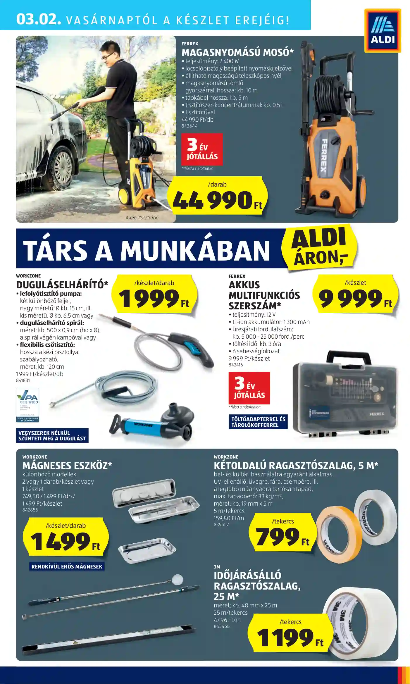 Aldi akciós újság 9. hét (47 oldal)