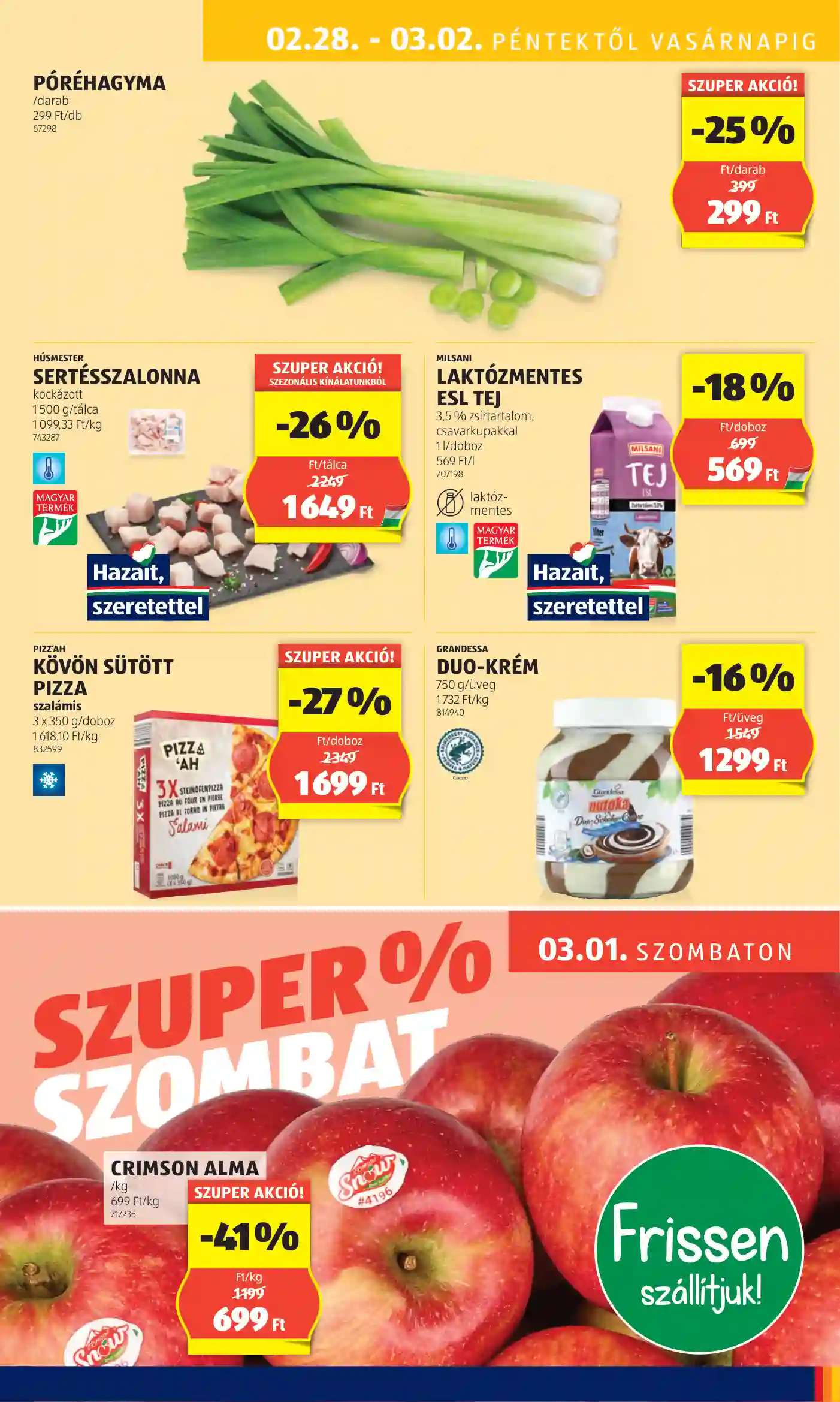 Aldi akciós újság 9. hét (49 oldal)