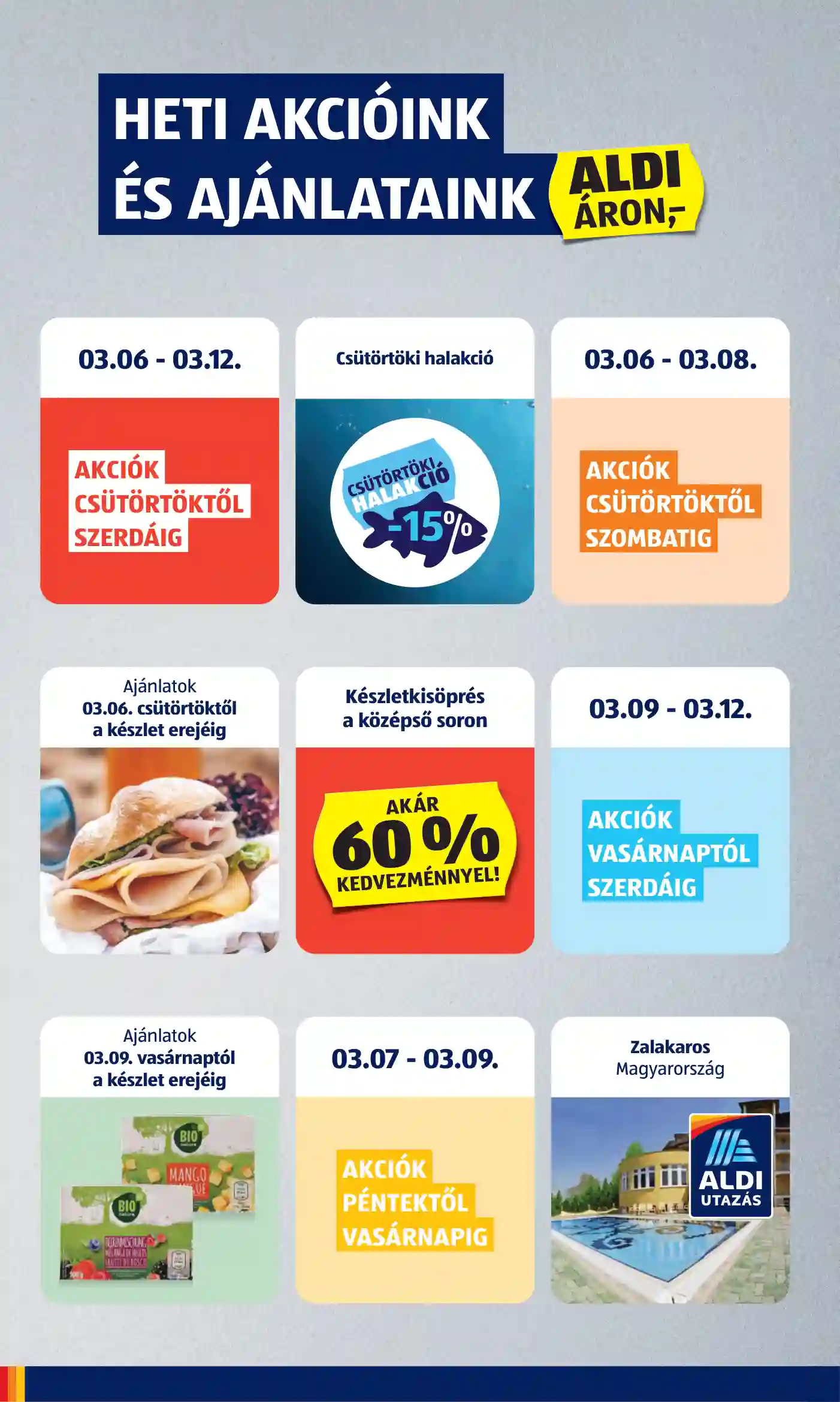 Aldi akciós újság 10. hét (2 oldal)