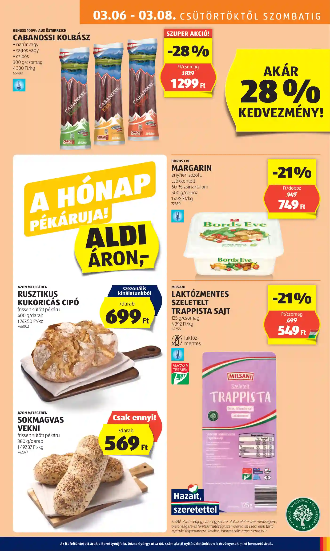 Aldi akciós újság 10. hét (5 oldal)