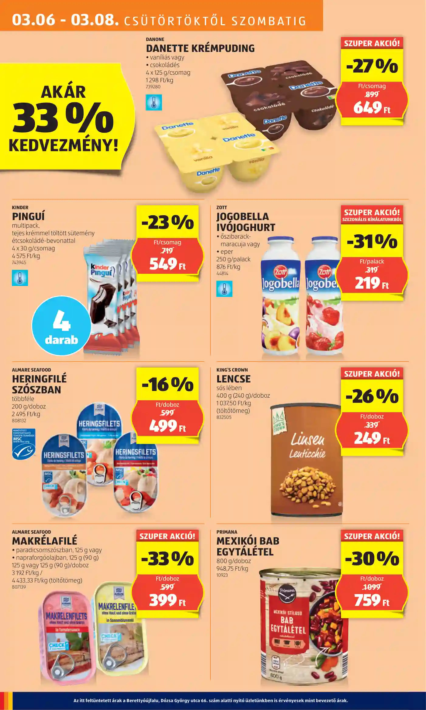 Aldi akciós újság 10. hét (6 oldal)