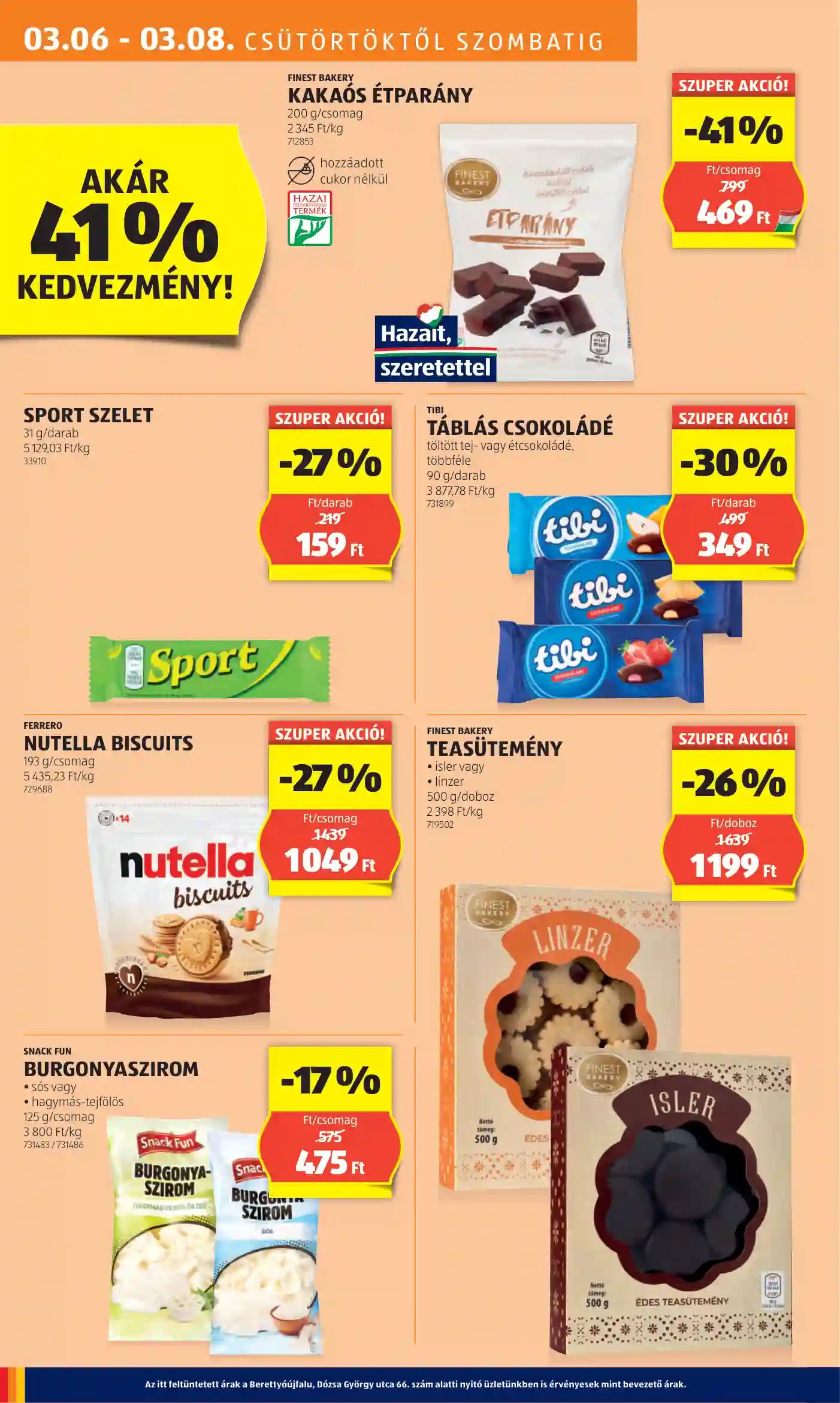 Aldi akciós újság 10. hét (8 oldal)