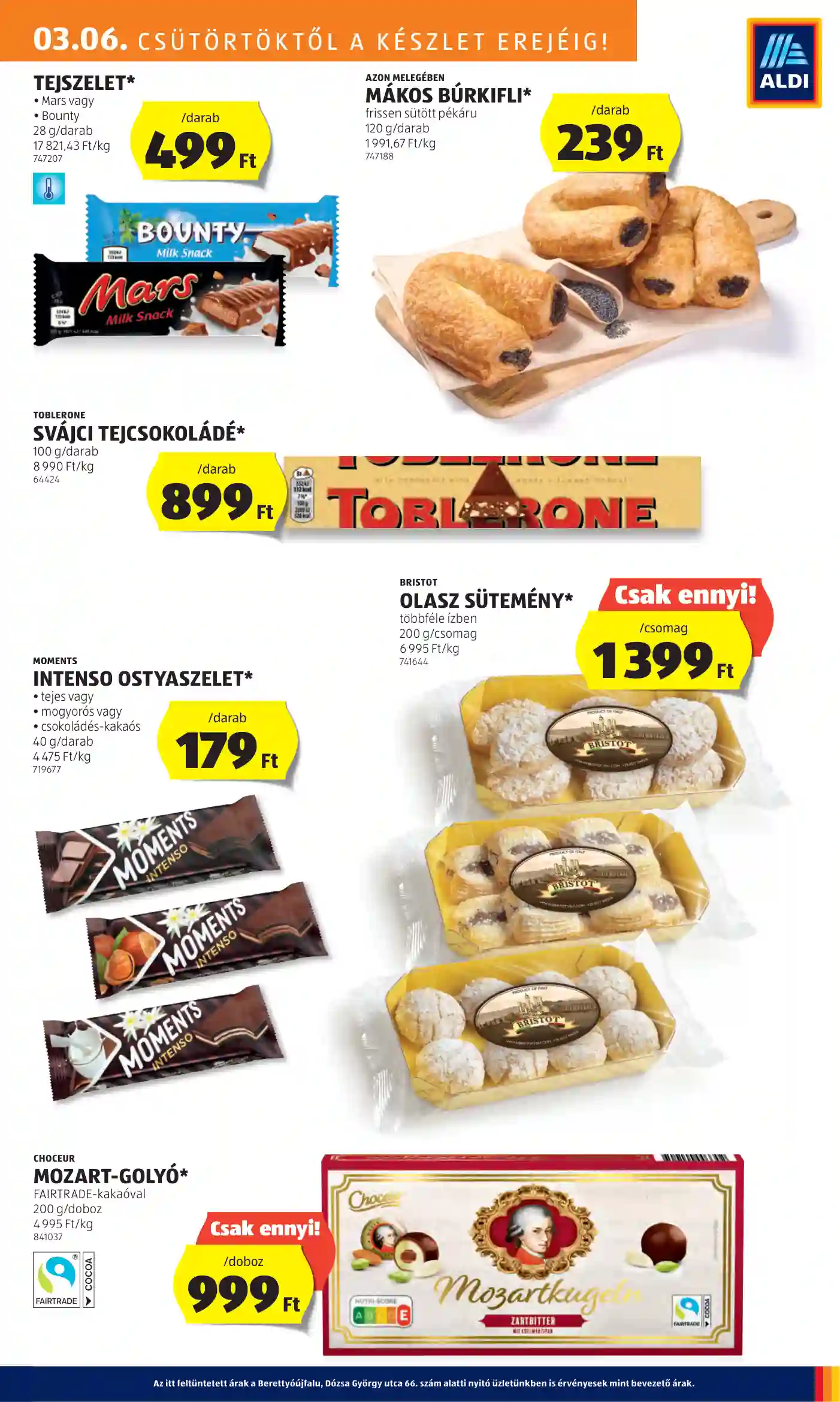 Aldi akciós újság 10. hét (11 oldal)