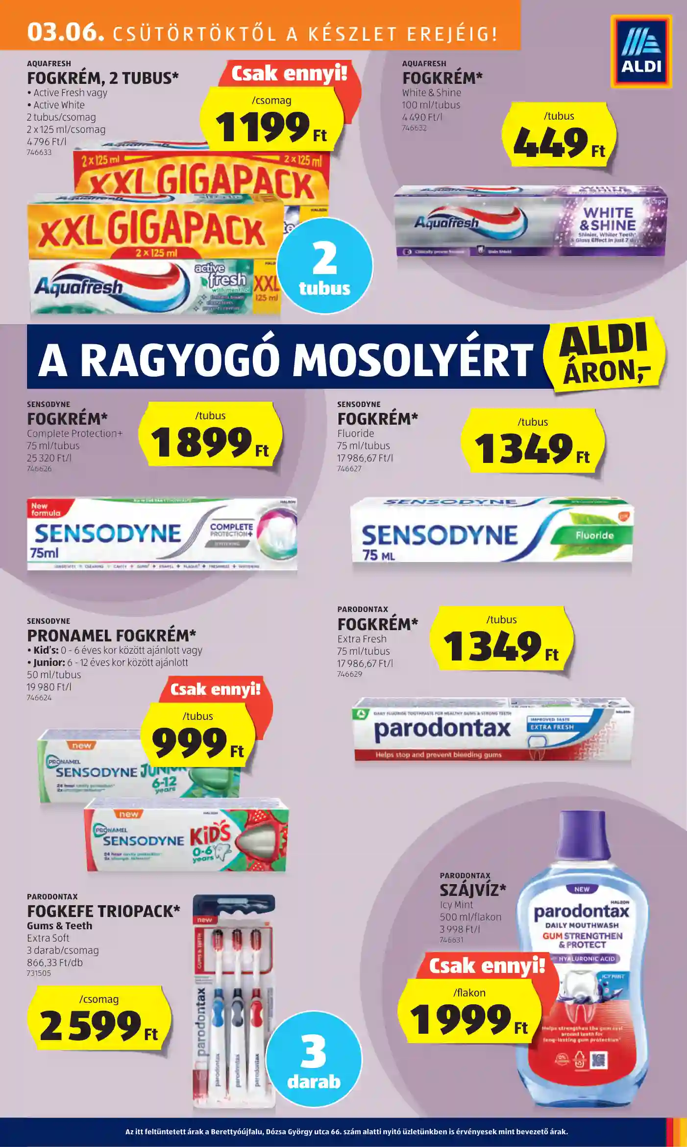 Aldi akciós újság 10. hét (18 oldal)